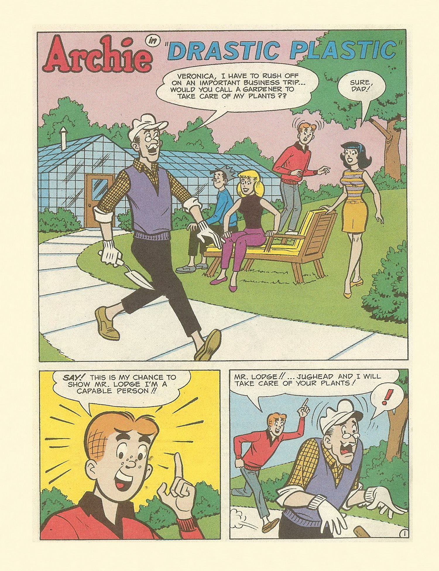 Read online Betty and Veronica Digest Magazine comic -  Issue #57 - 68