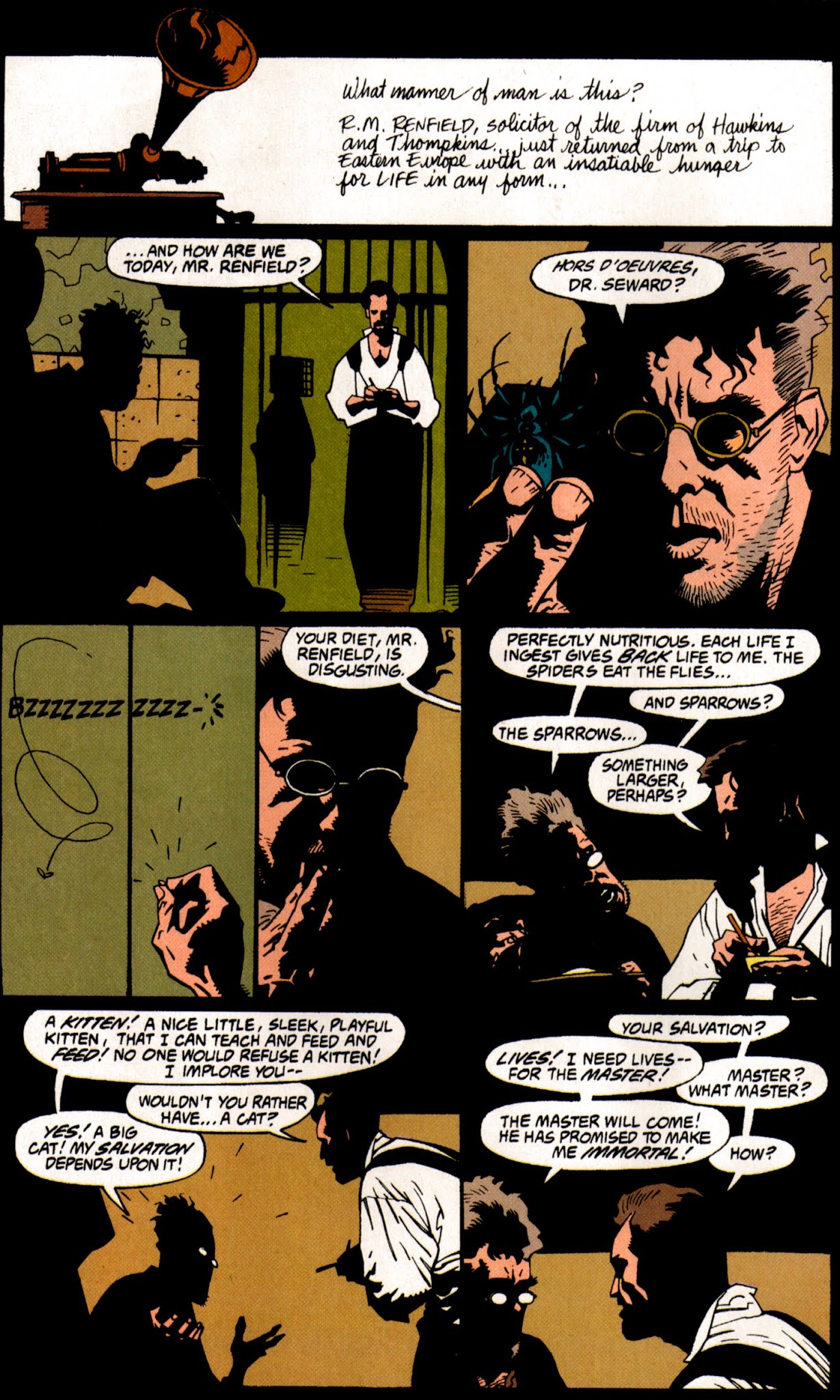 Read online Bram Stoker's Dracula comic -  Issue #1 - 22