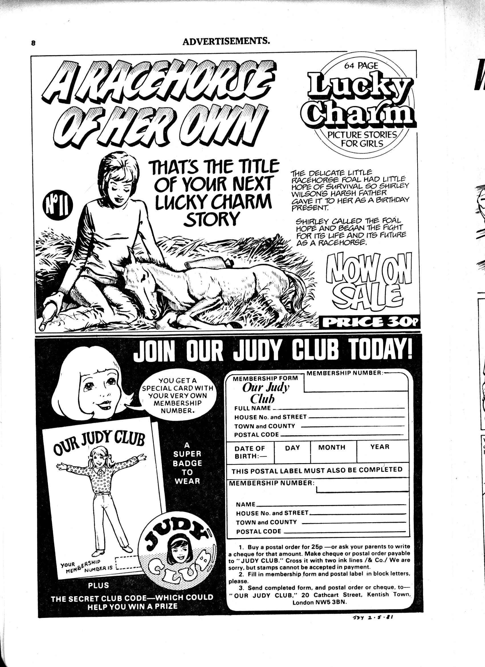 Read online Judy comic -  Issue #1112 - 8