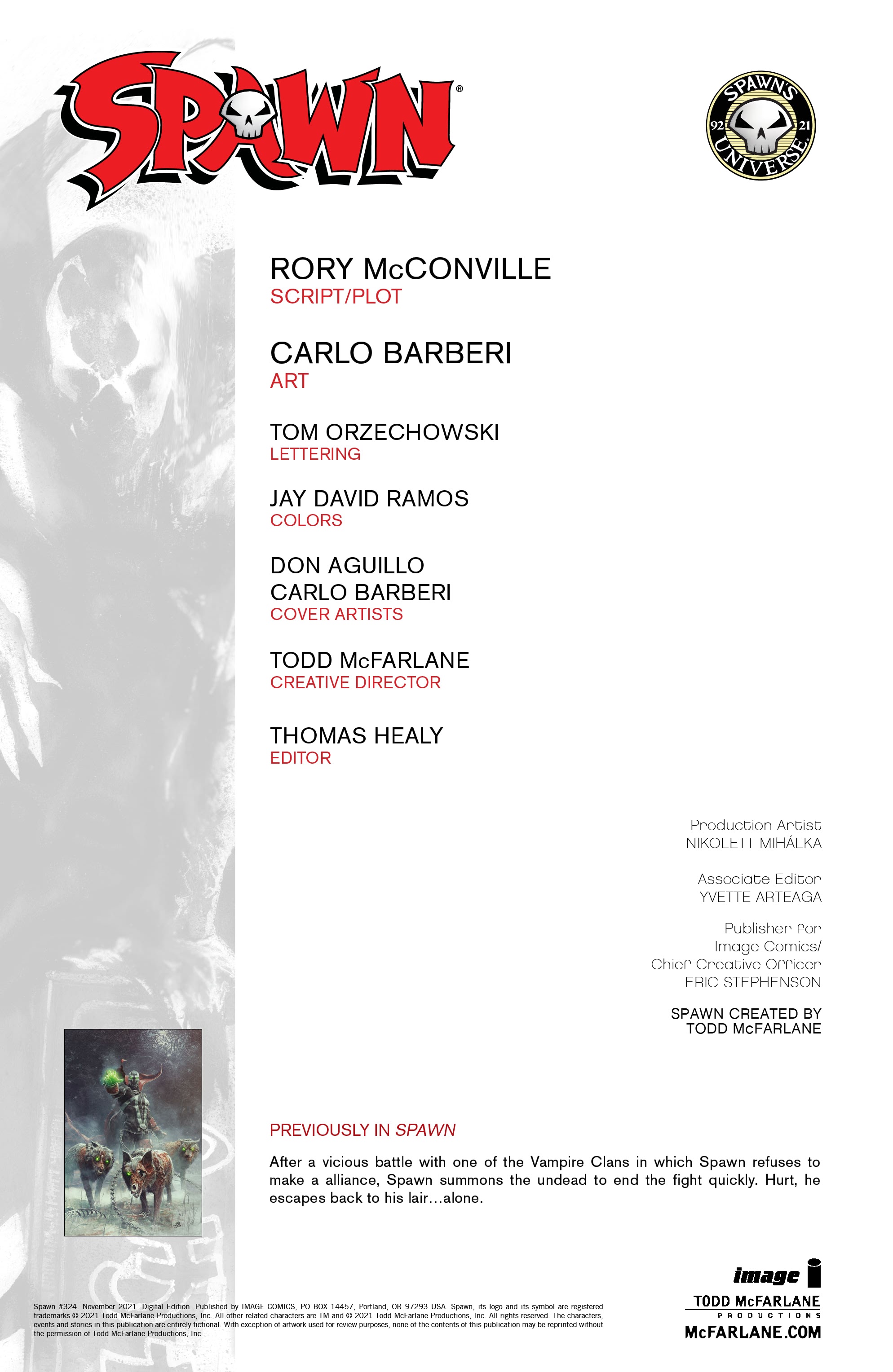 Read online Spawn comic -  Issue #324 - 3