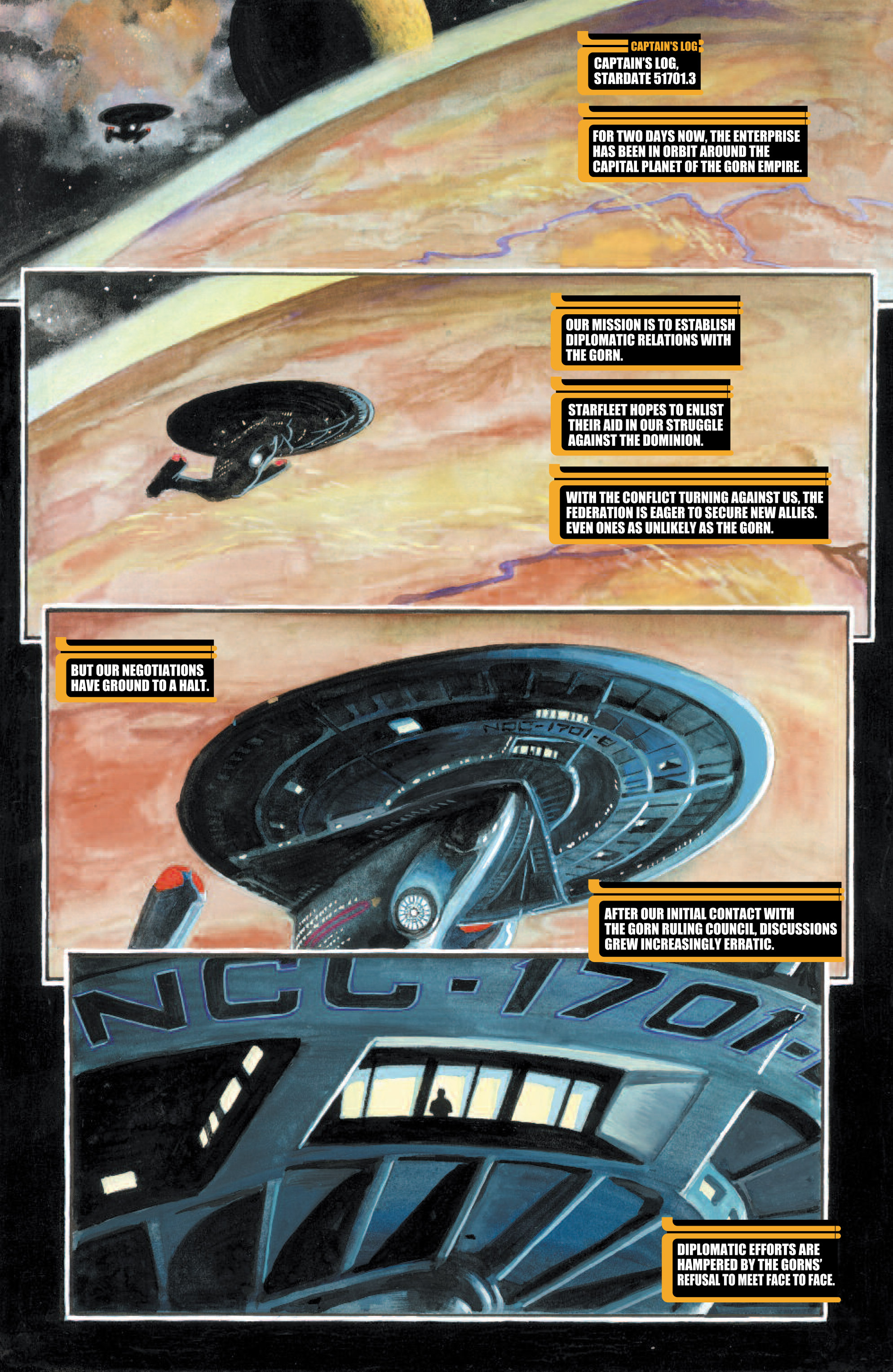 Read online Star Trek Classics comic -  Issue #1 - 9