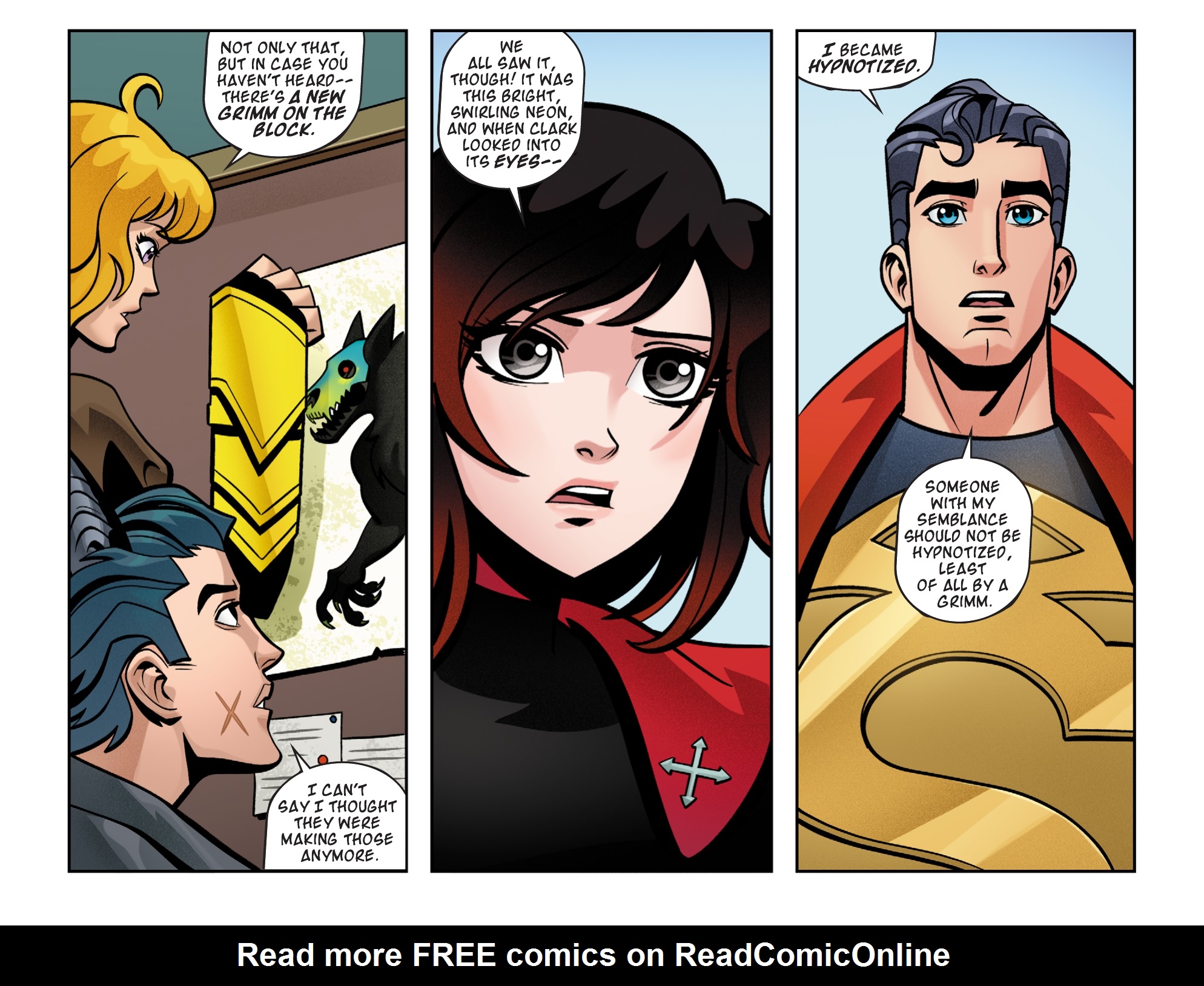 Read online RWBY/Justice League comic -  Issue #4 - 16