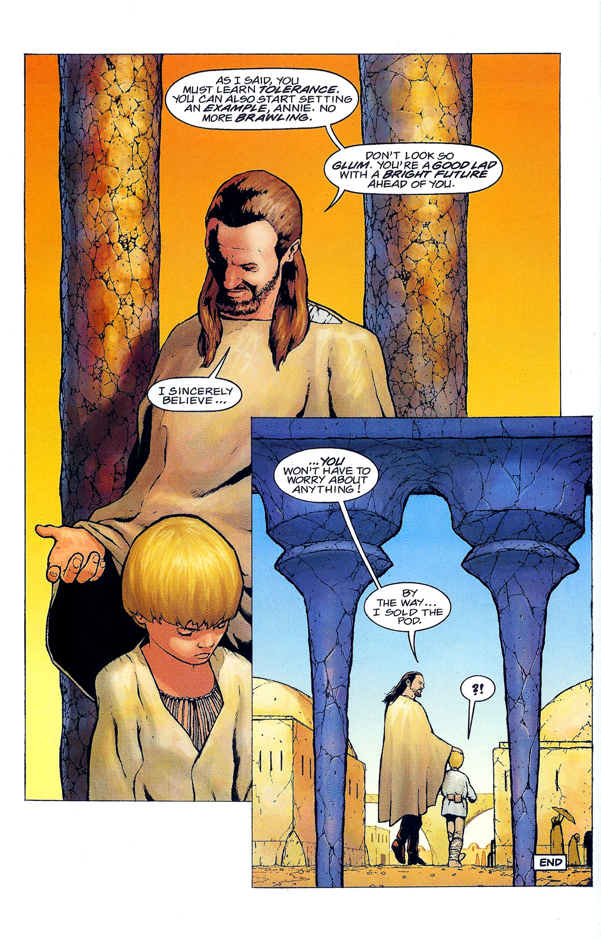 Read online Star Wars: Episode I comic -  Issue # Issue - Qui-Gon Jinn - 24