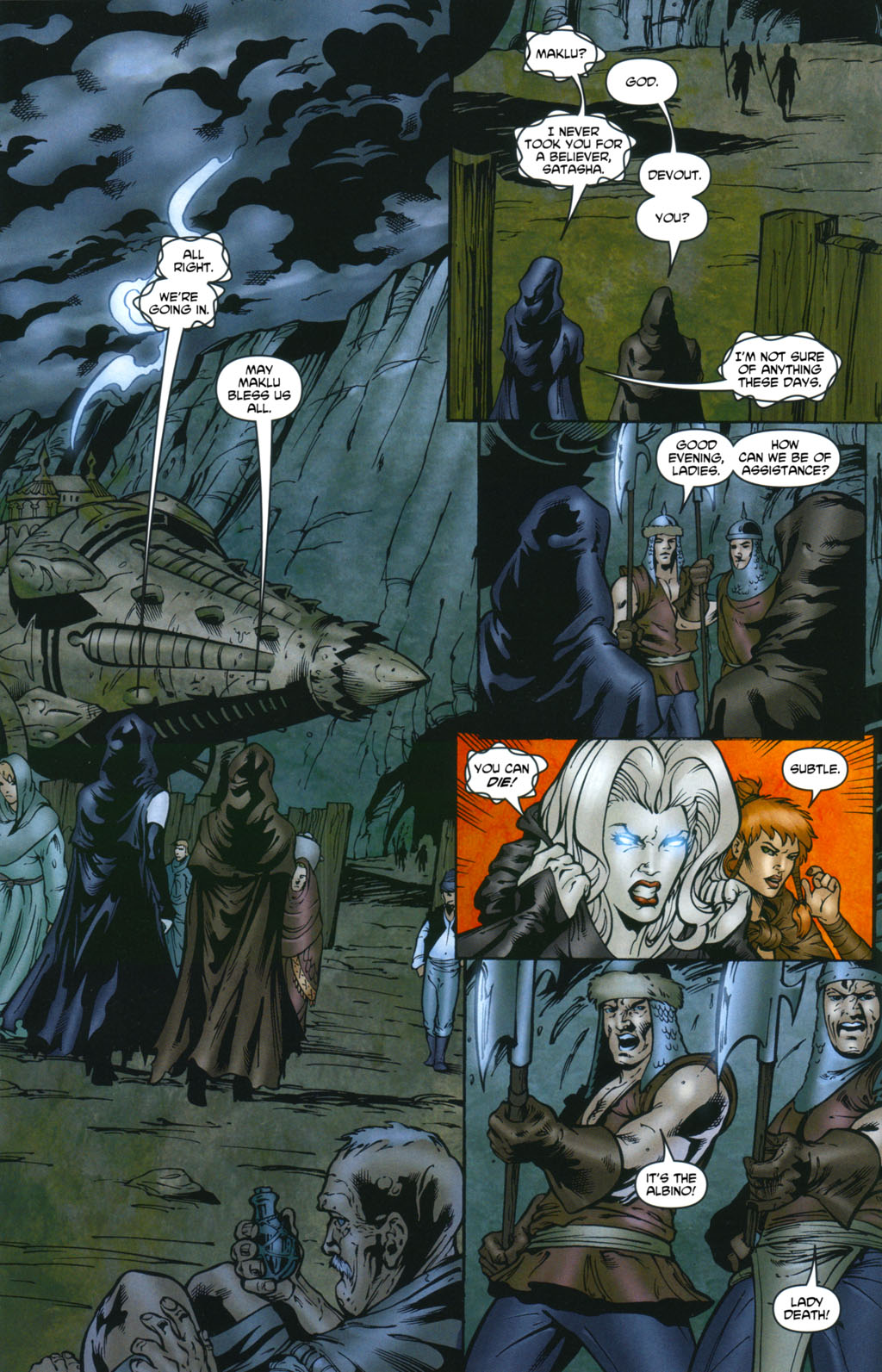 Read online Brian Pulido's Lady Death: Blacklands comic -  Issue #0.5 - 4