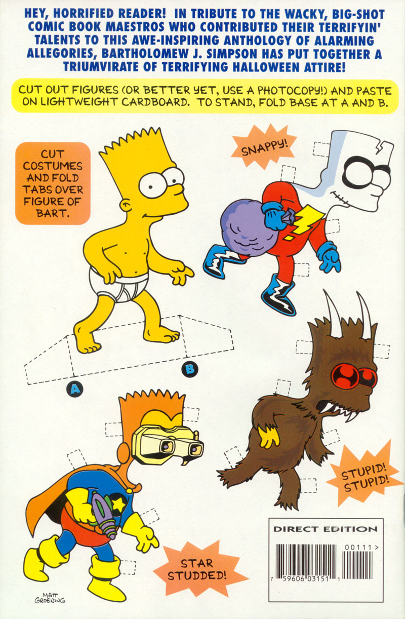 Read online Treehouse of Horror comic -  Issue #1 - 47