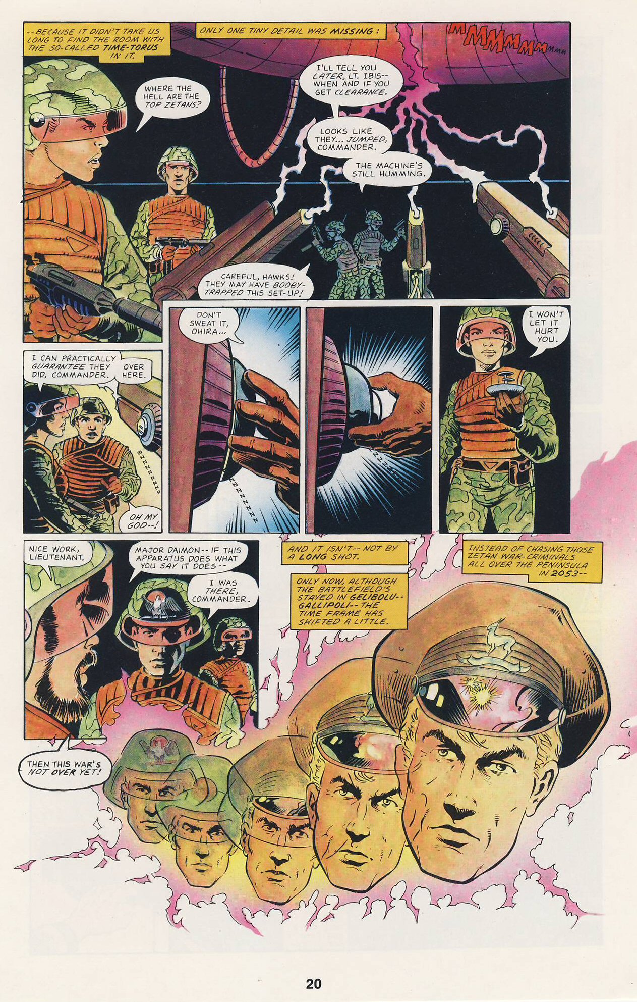 Read online Warhawks comic -  Issue #1 - 22