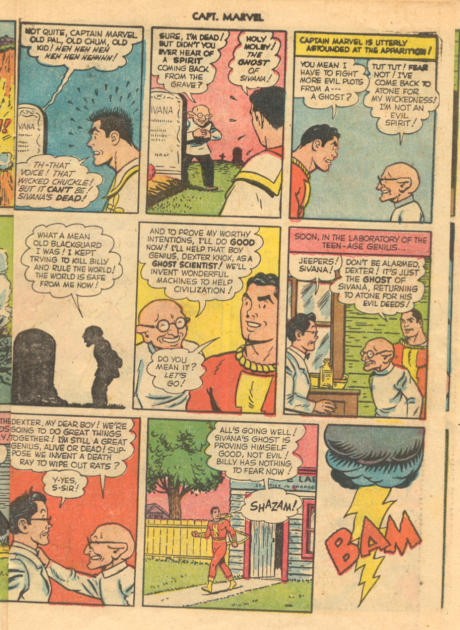 Read online Captain Marvel Adventures comic -  Issue #138 - 31