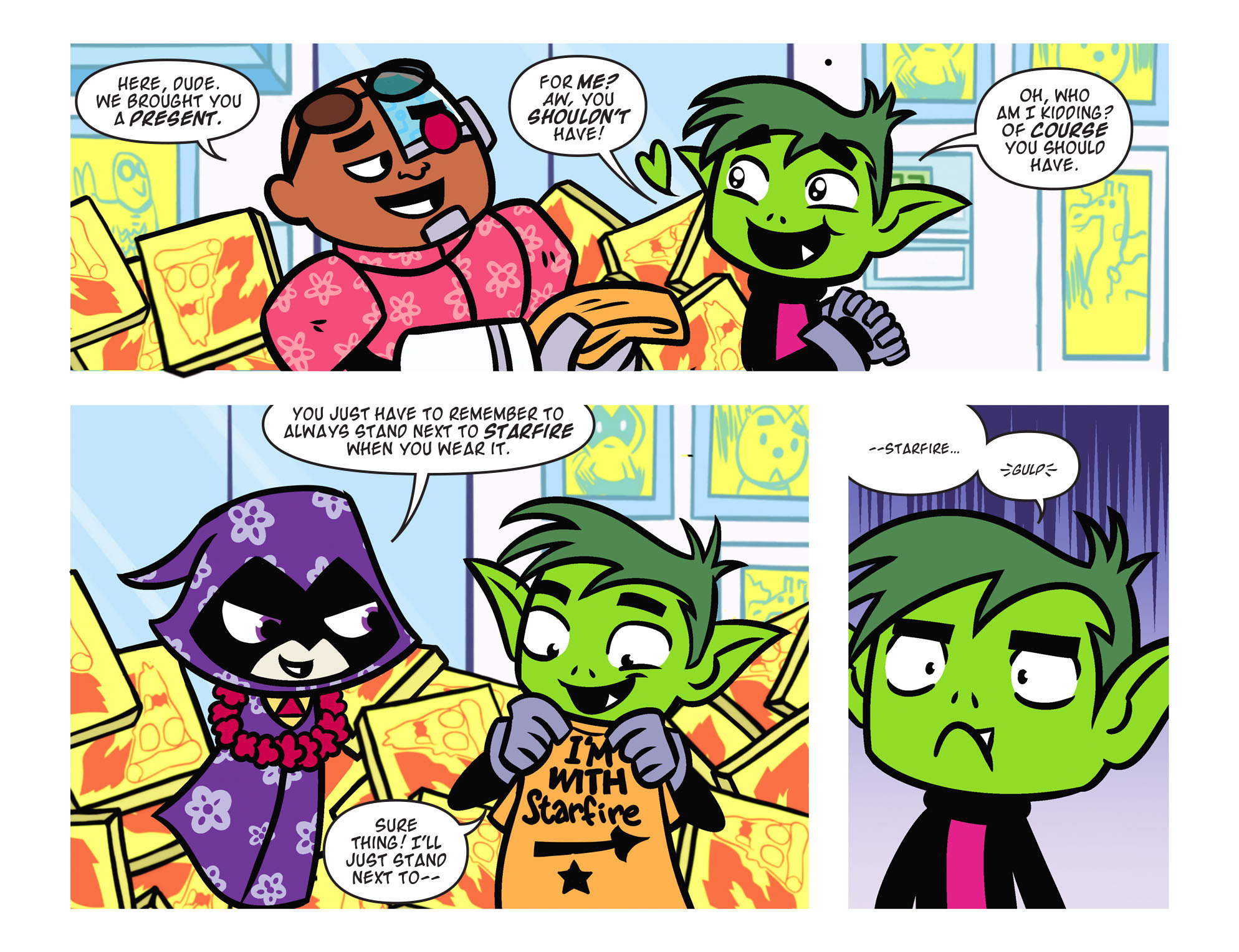 Read online Teen Titans Go! (2013) comic -  Issue #28 - 19