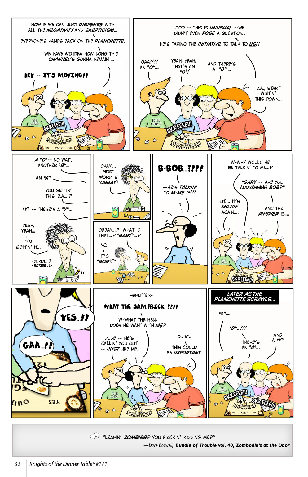 Read online Knights of the Dinner Table comic -  Issue #171 - 34