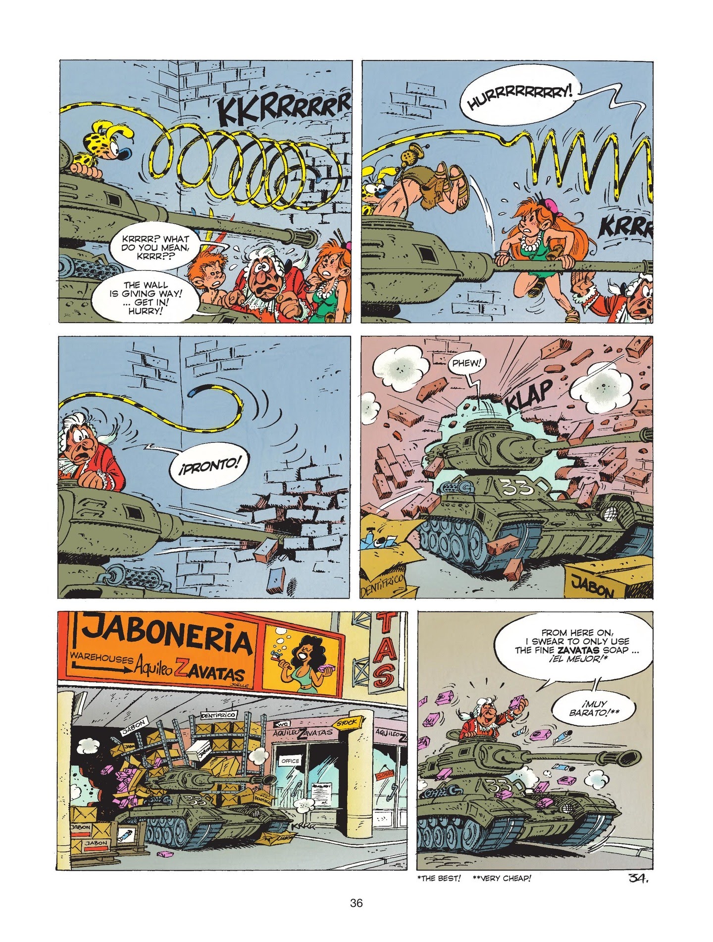 Read online Marsupilami comic -  Issue #5 - 38