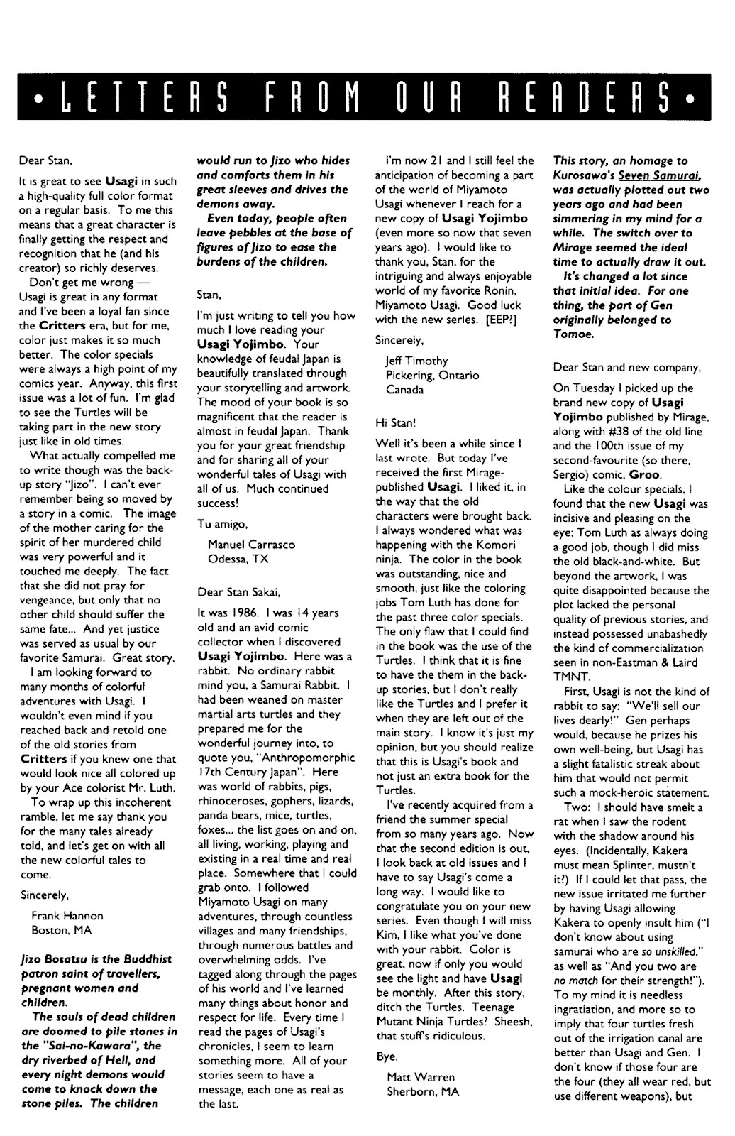 Usagi Yojimbo (1993) issue 3 - Page 32