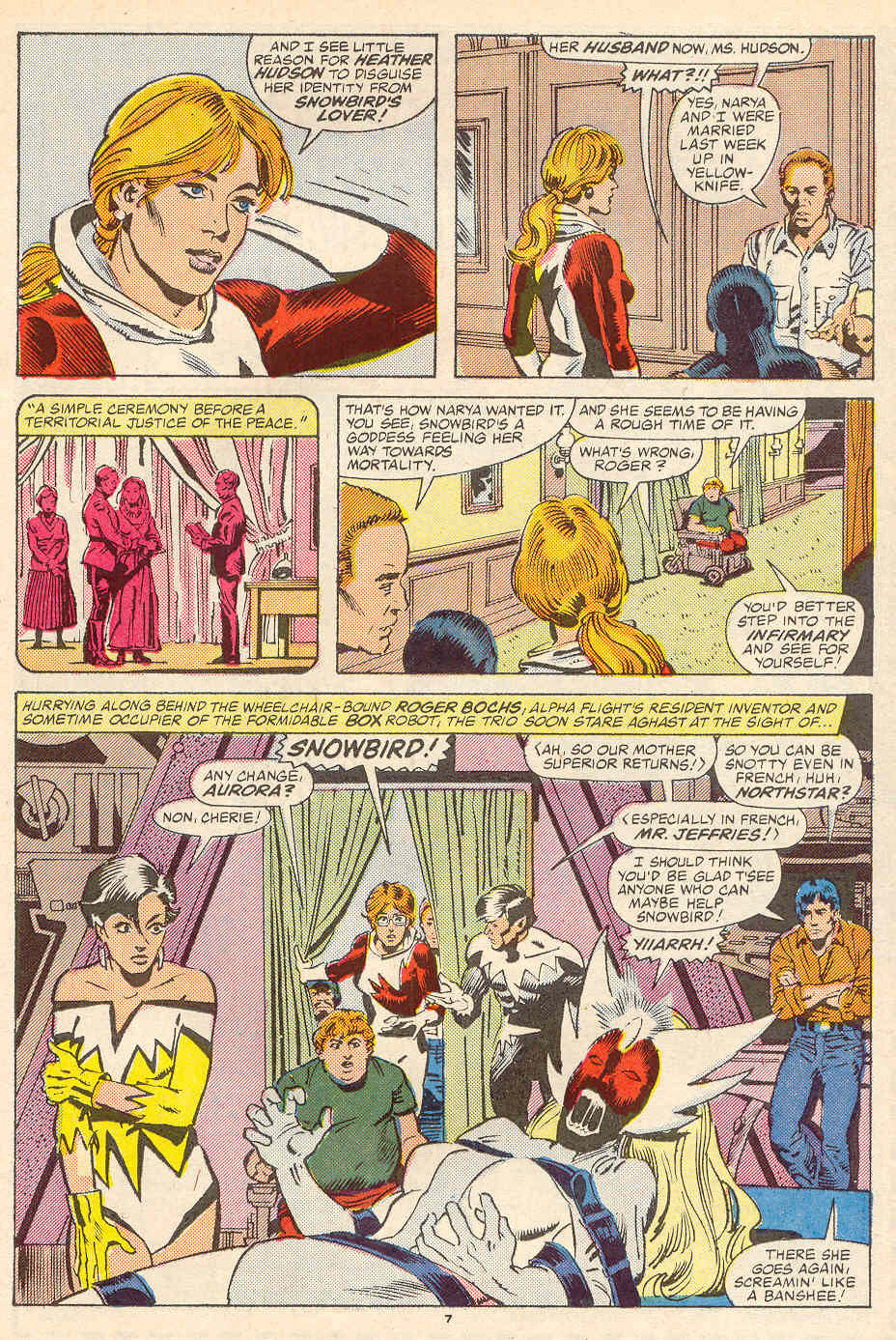 Read online Alpha Flight (1983) comic -  Issue #35 - 8