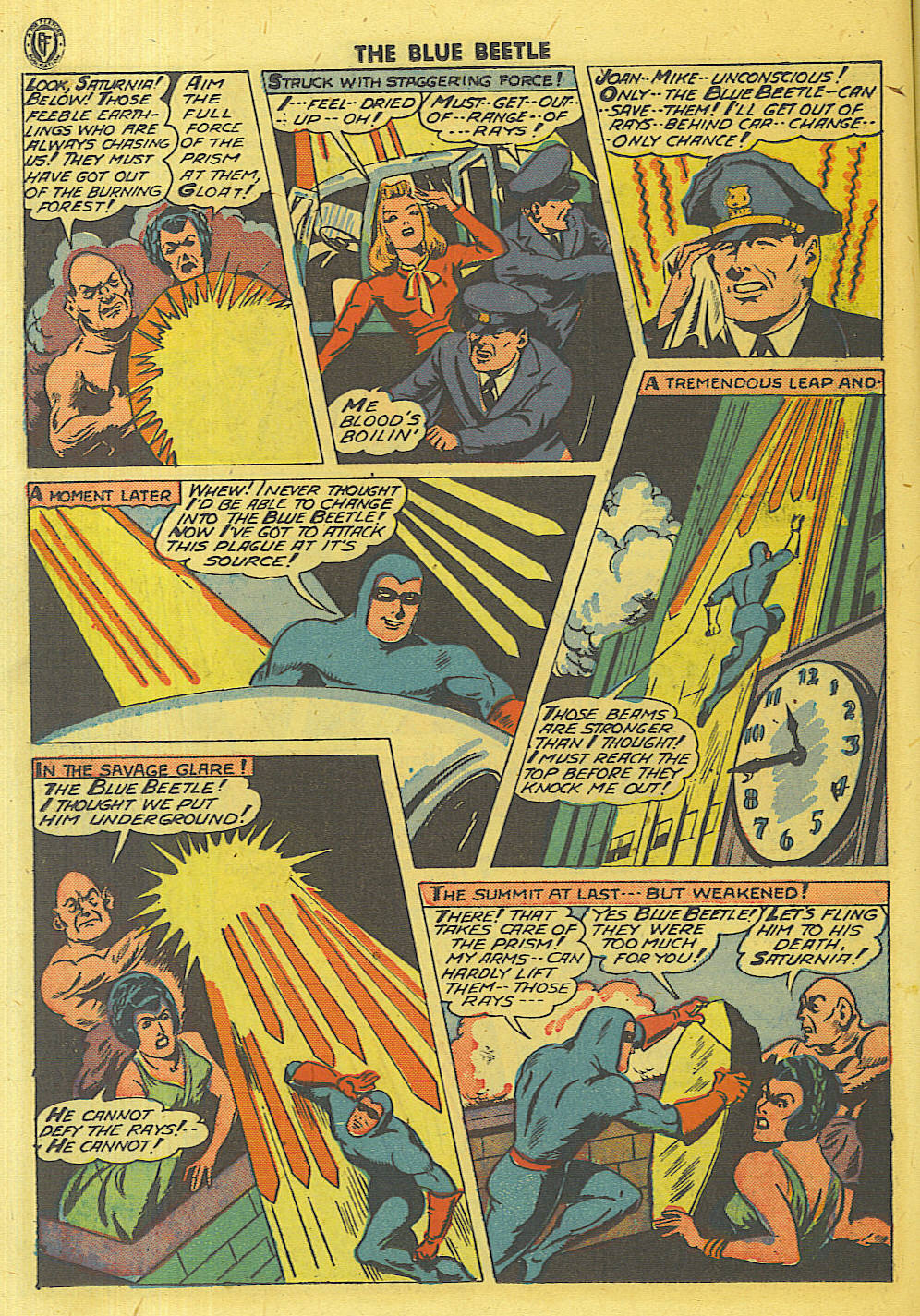 Read online The Blue Beetle comic -  Issue #35 - 17
