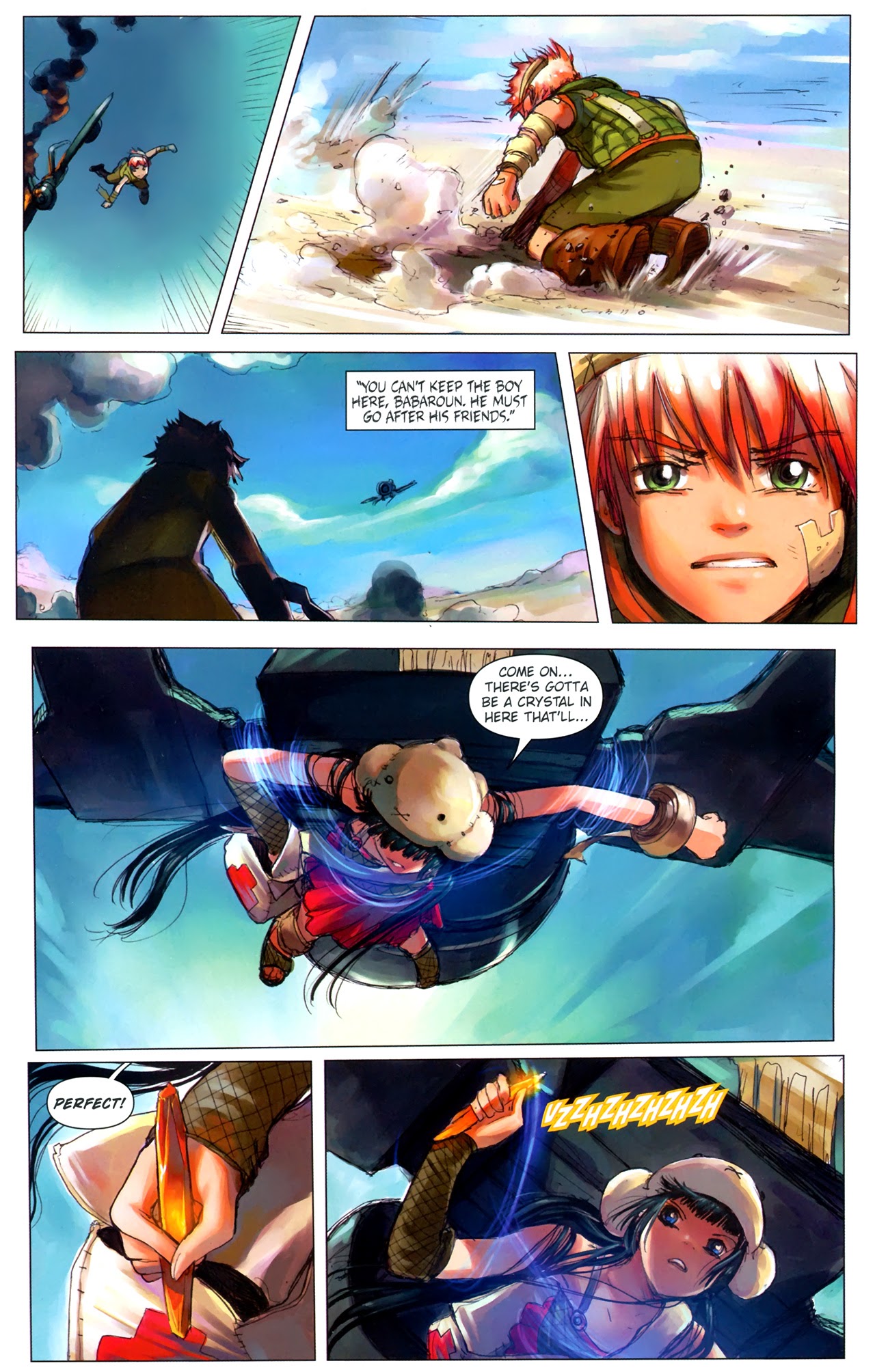 Read online Sky Pirates Of Neo Terra comic -  Issue #4 - 7