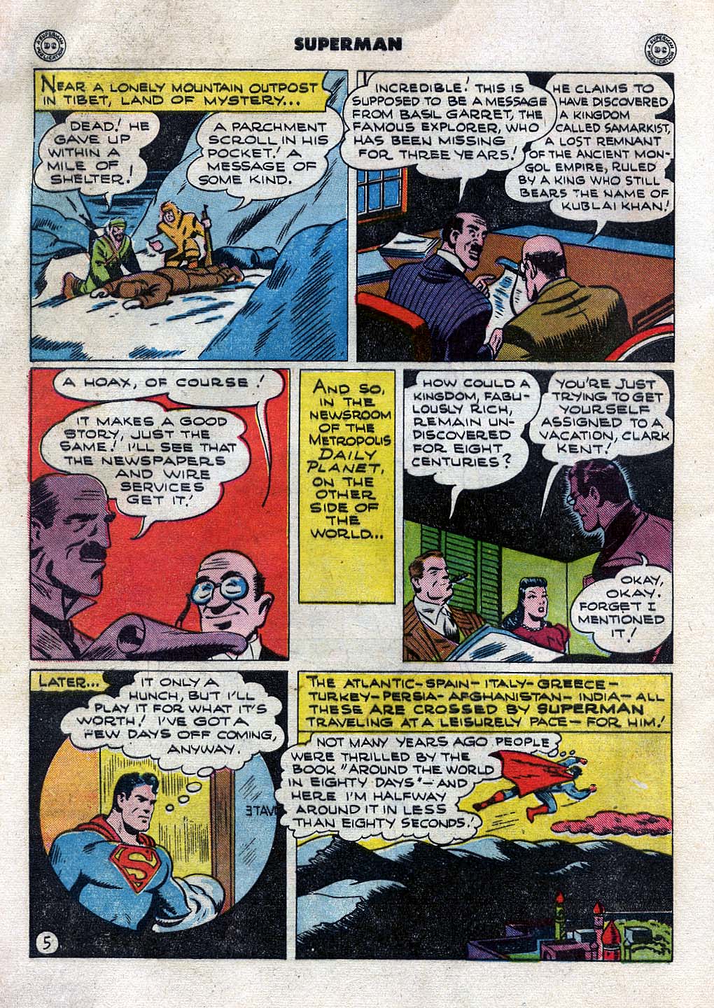 Read online Superman (1939) comic -  Issue #40 - 42