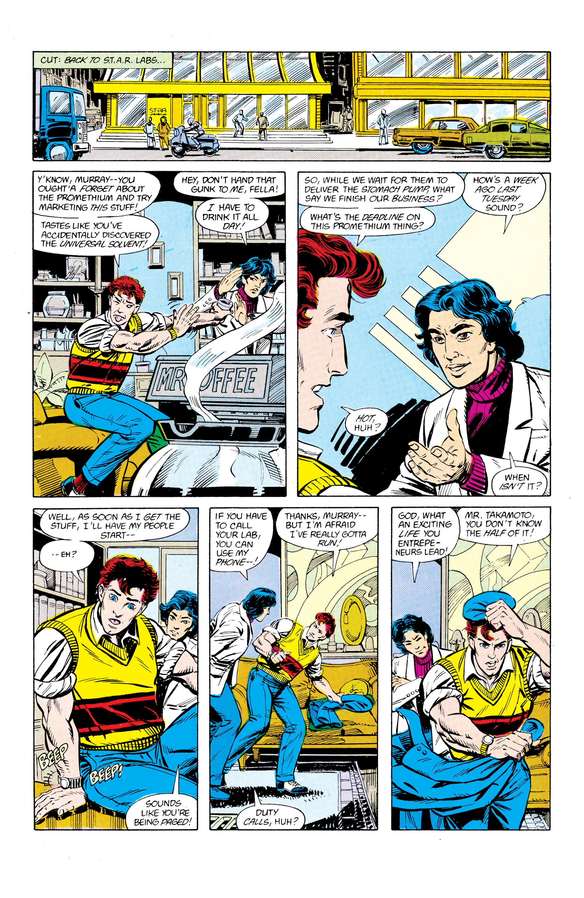 Read online Blue Beetle (1986) comic -  Issue #1 - 19