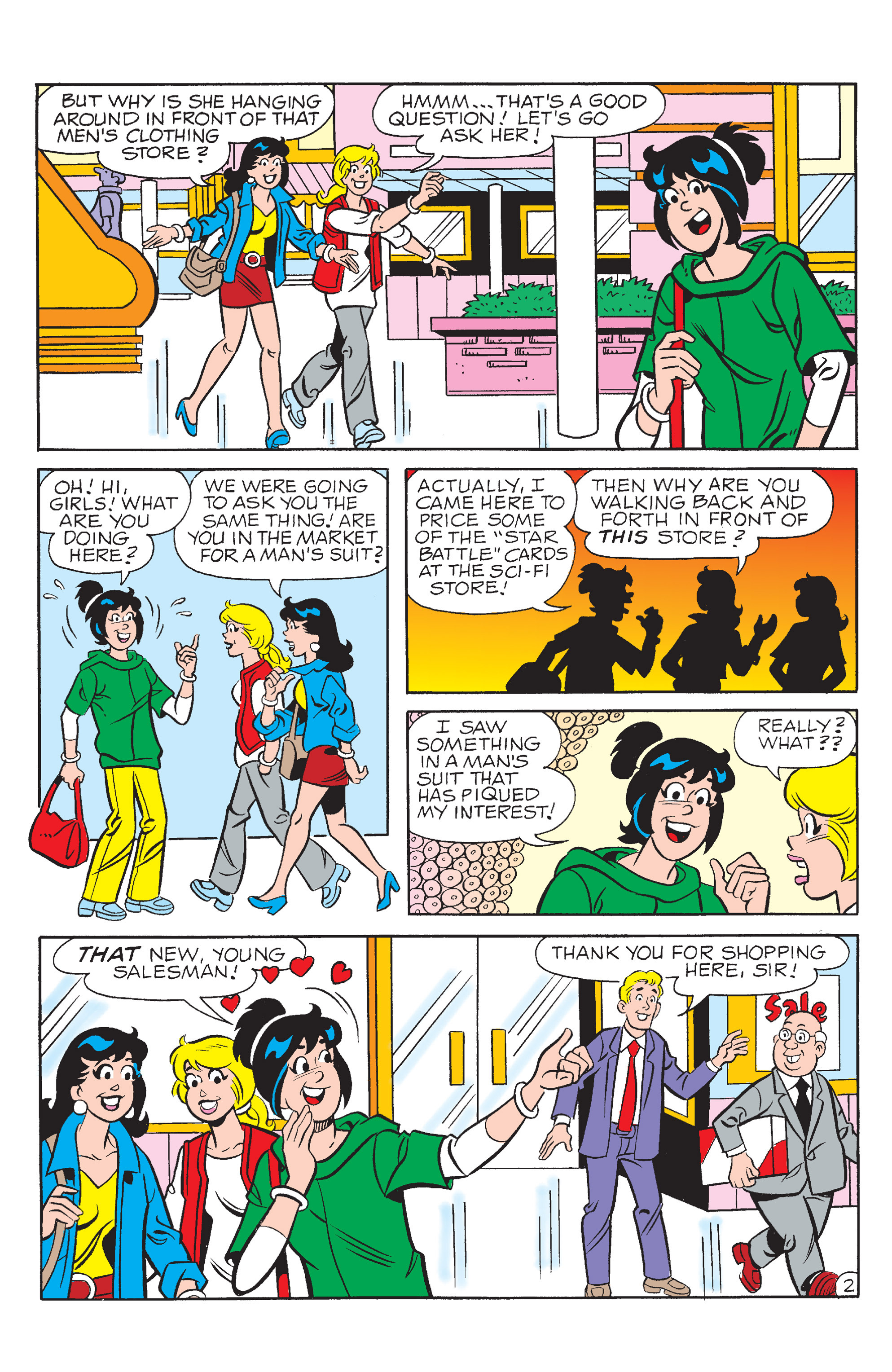 Read online Betty and Veronica: Mall Princesses comic -  Issue # TPB - 54