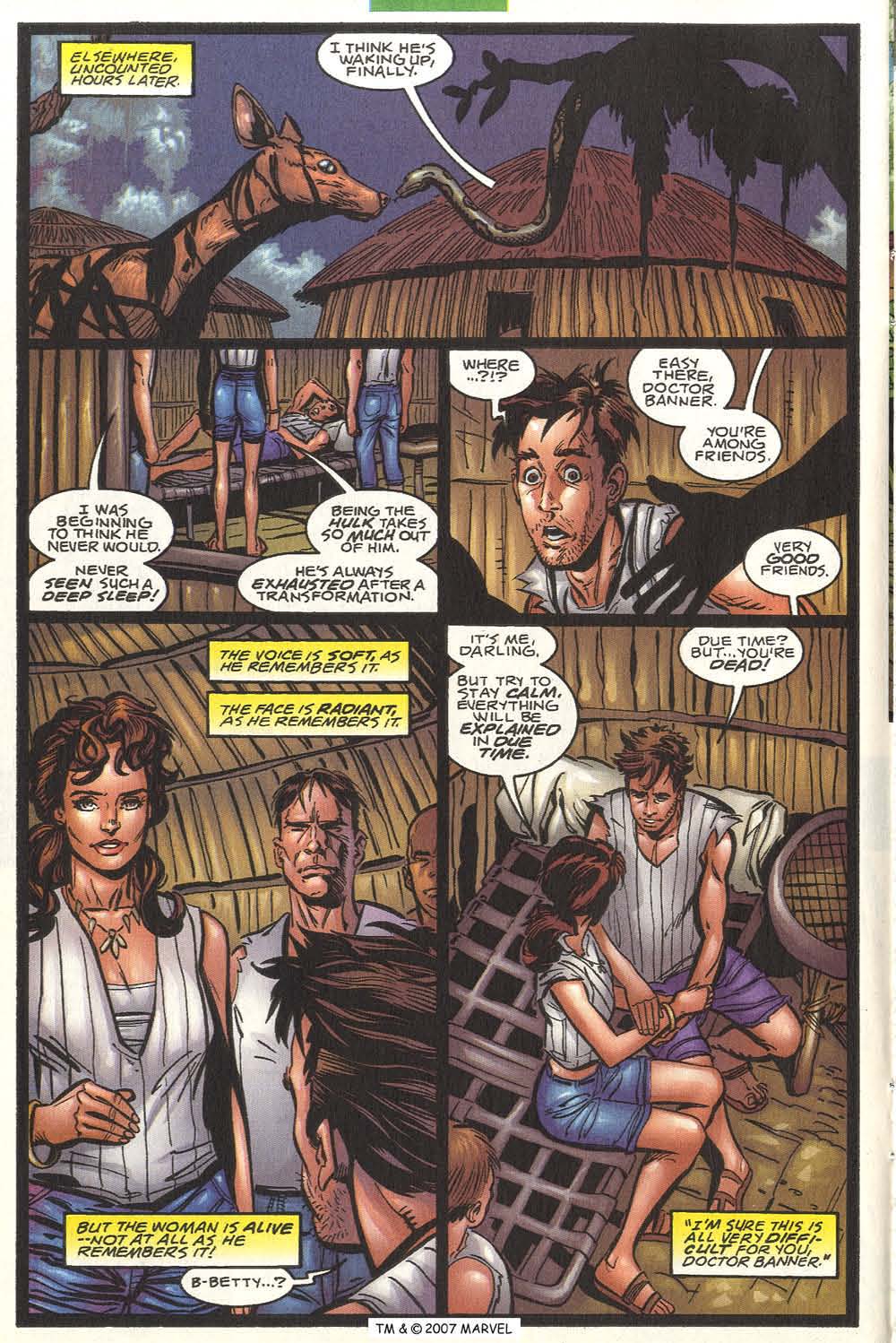 Read online Hulk (1999) comic -  Issue #6 - 12