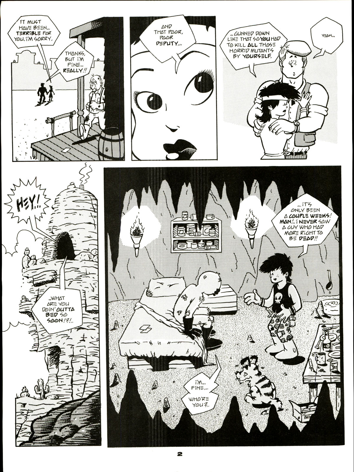 Read online Threat comic -  Issue #6 - 4