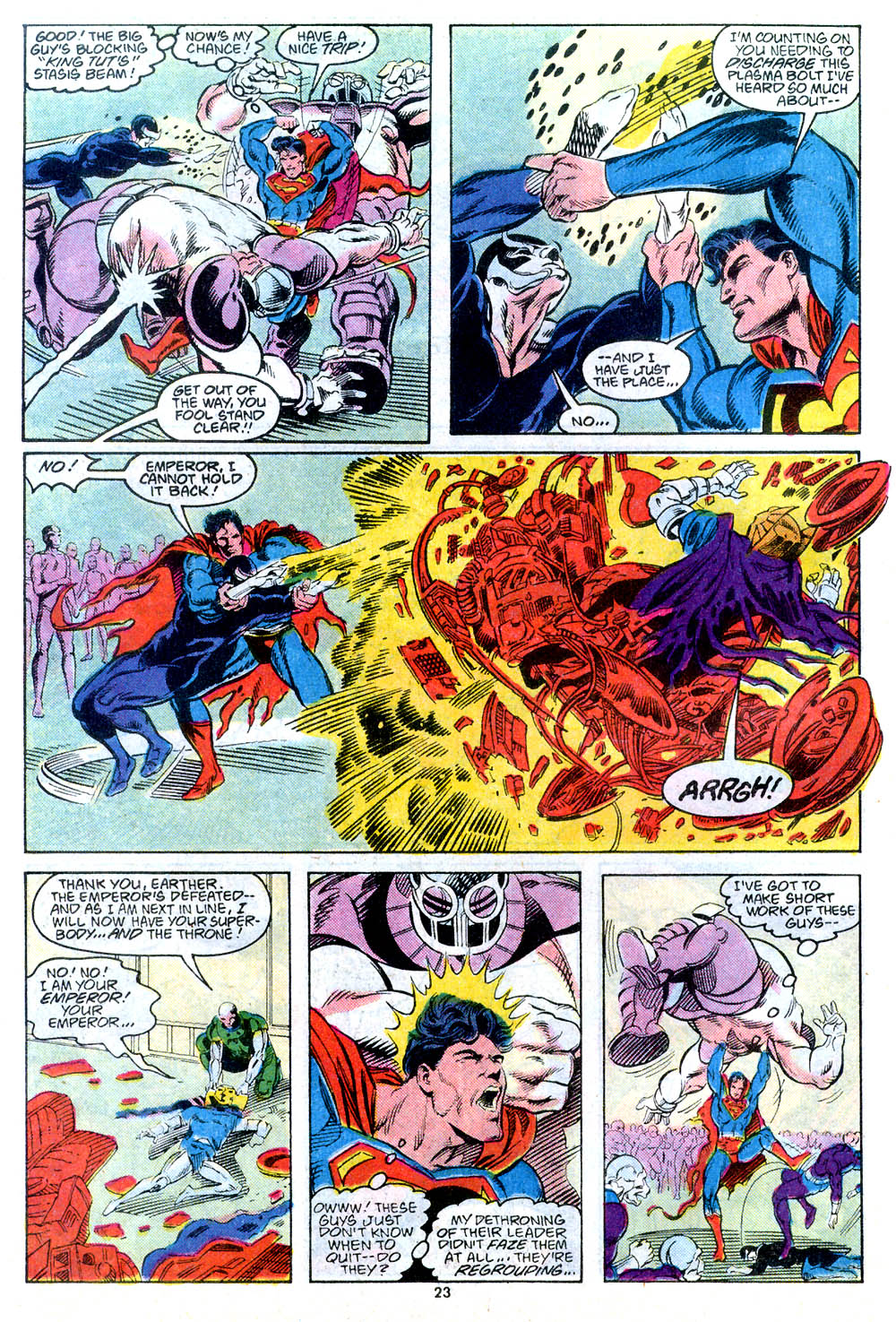 Read online Adventures of Superman (1987) comic -  Issue #443 - 25