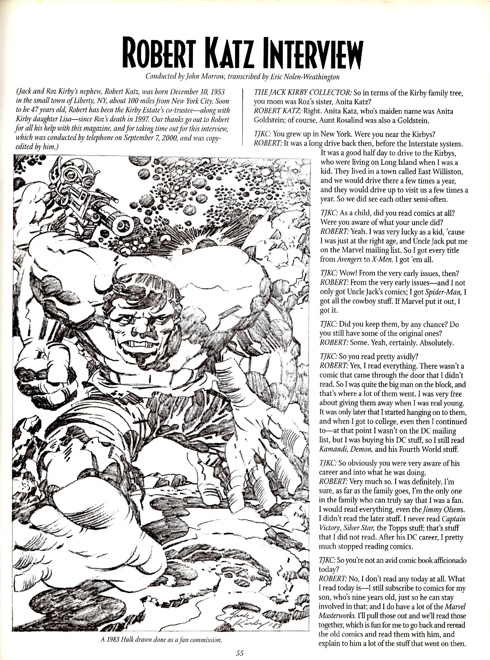 Read online The Jack Kirby Collector comic -  Issue #30 - 53