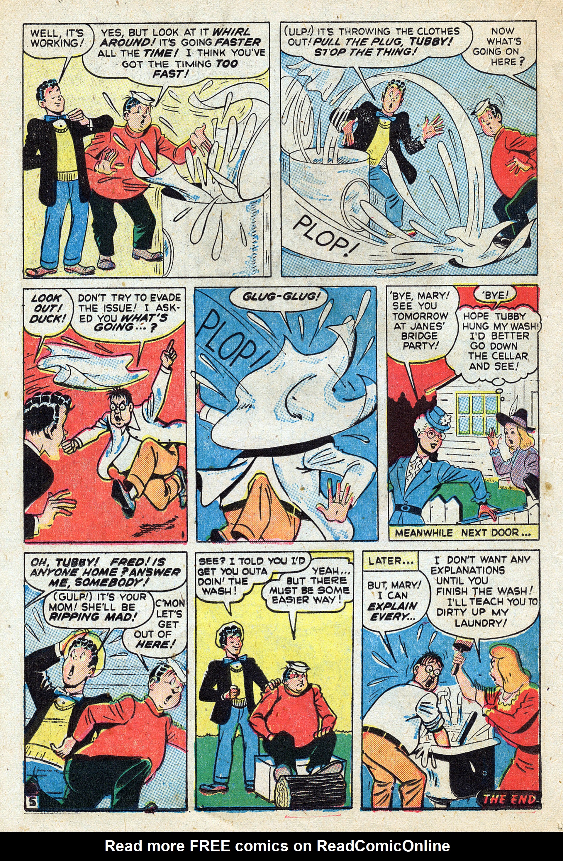 Read online Georgie And Judy Comics comic -  Issue #22 - 24