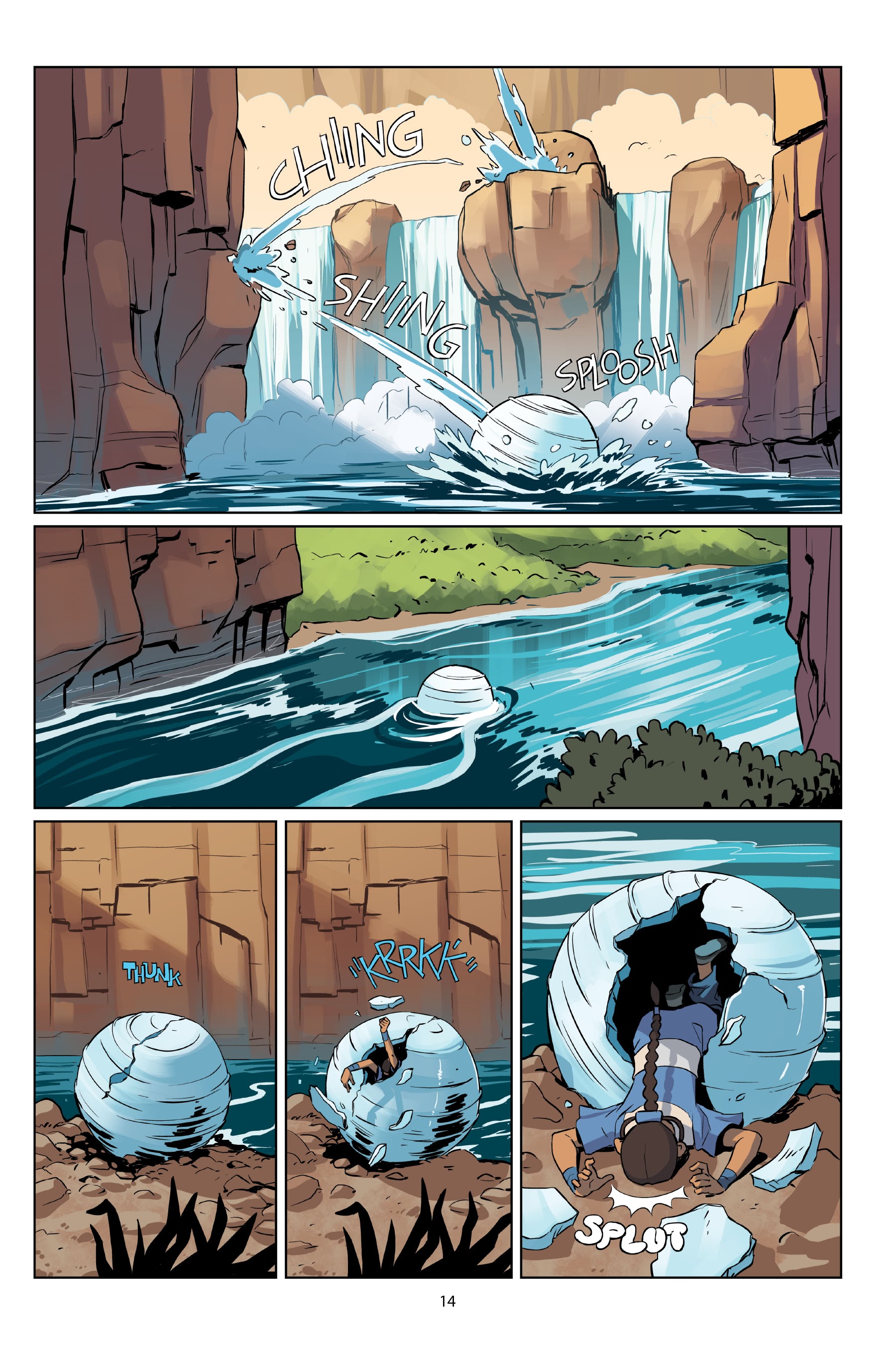 Read online Avatar: The Last Airbender—Katara and the Pirate's Silver comic -  Issue # TPB - 15