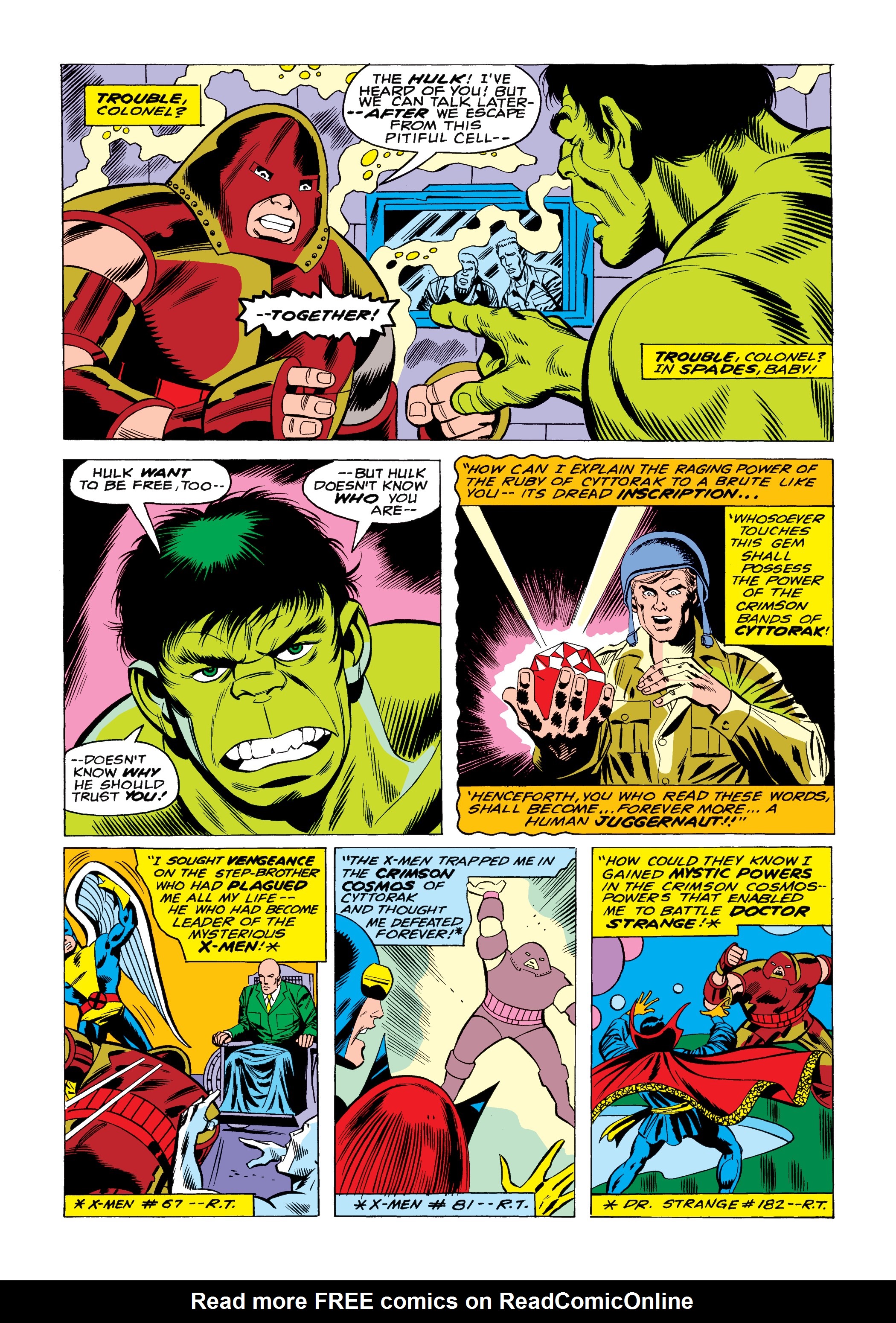 Read online Marvel Masterworks: The X-Men comic -  Issue # TPB 8 (Part 1) - 60