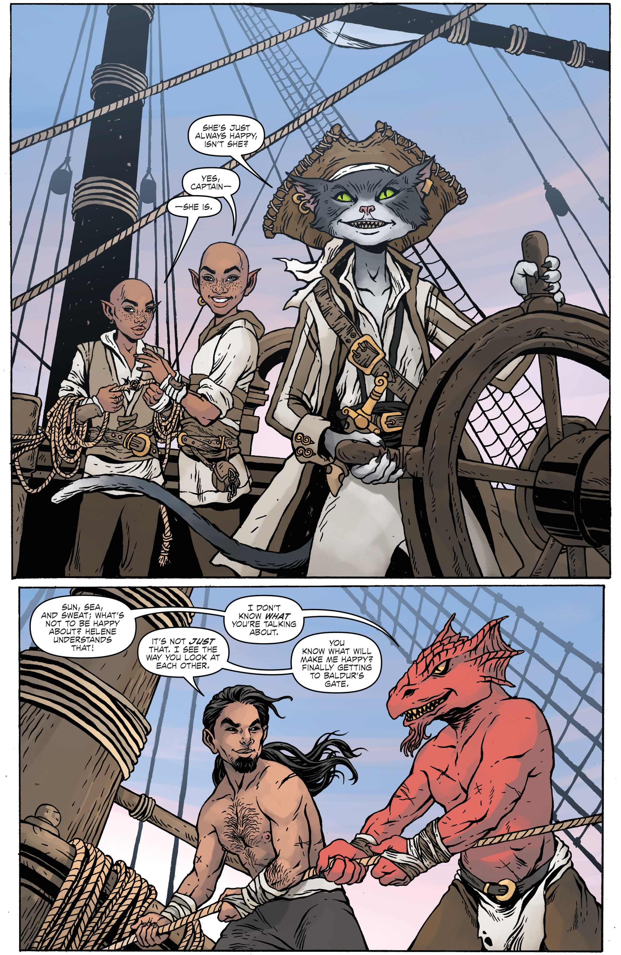 Read online Dungeon & Dragons: A Darkened Wish comic -  Issue # _TPB - 29