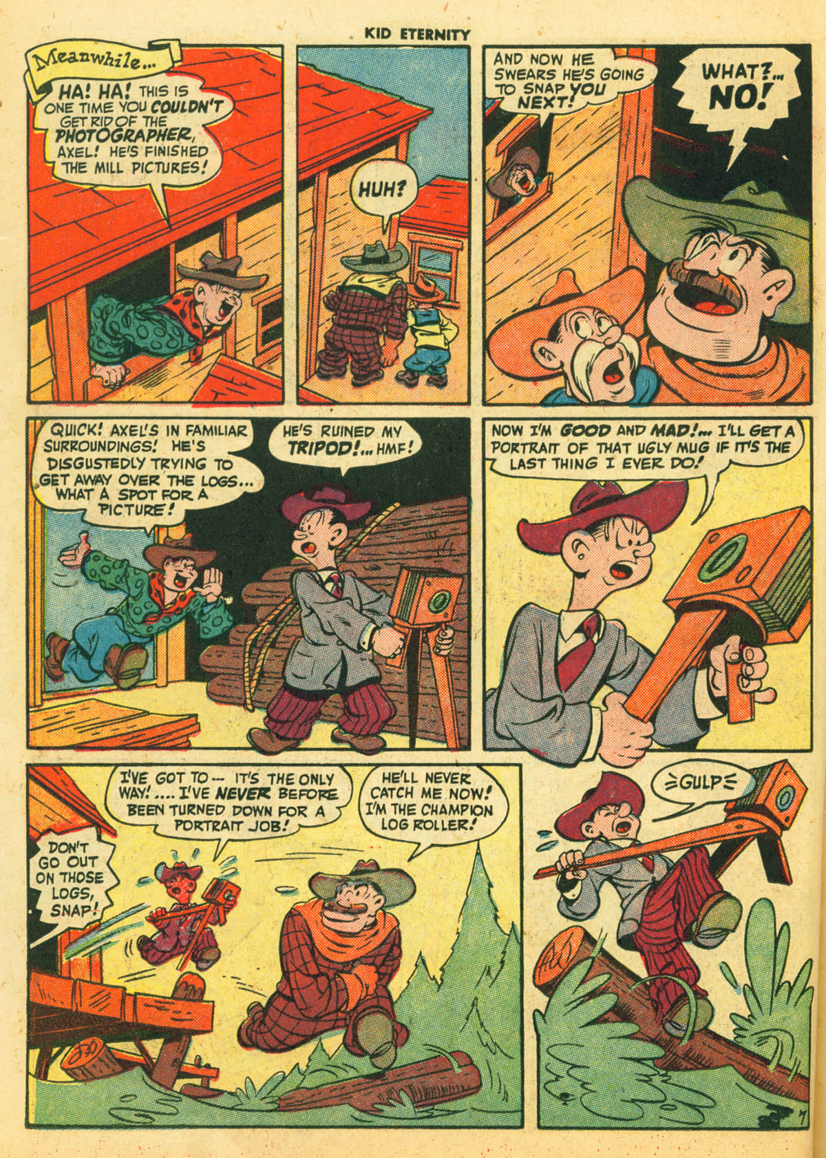 Read online Kid Eternity (1946) comic -  Issue #2 - 32