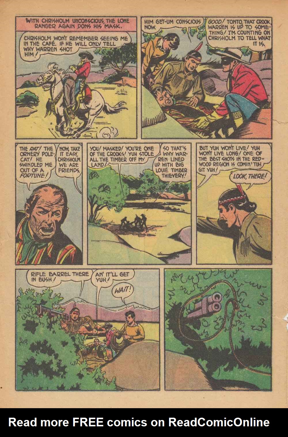 Read online The Lone Ranger (1948) comic -  Issue #33 - 28