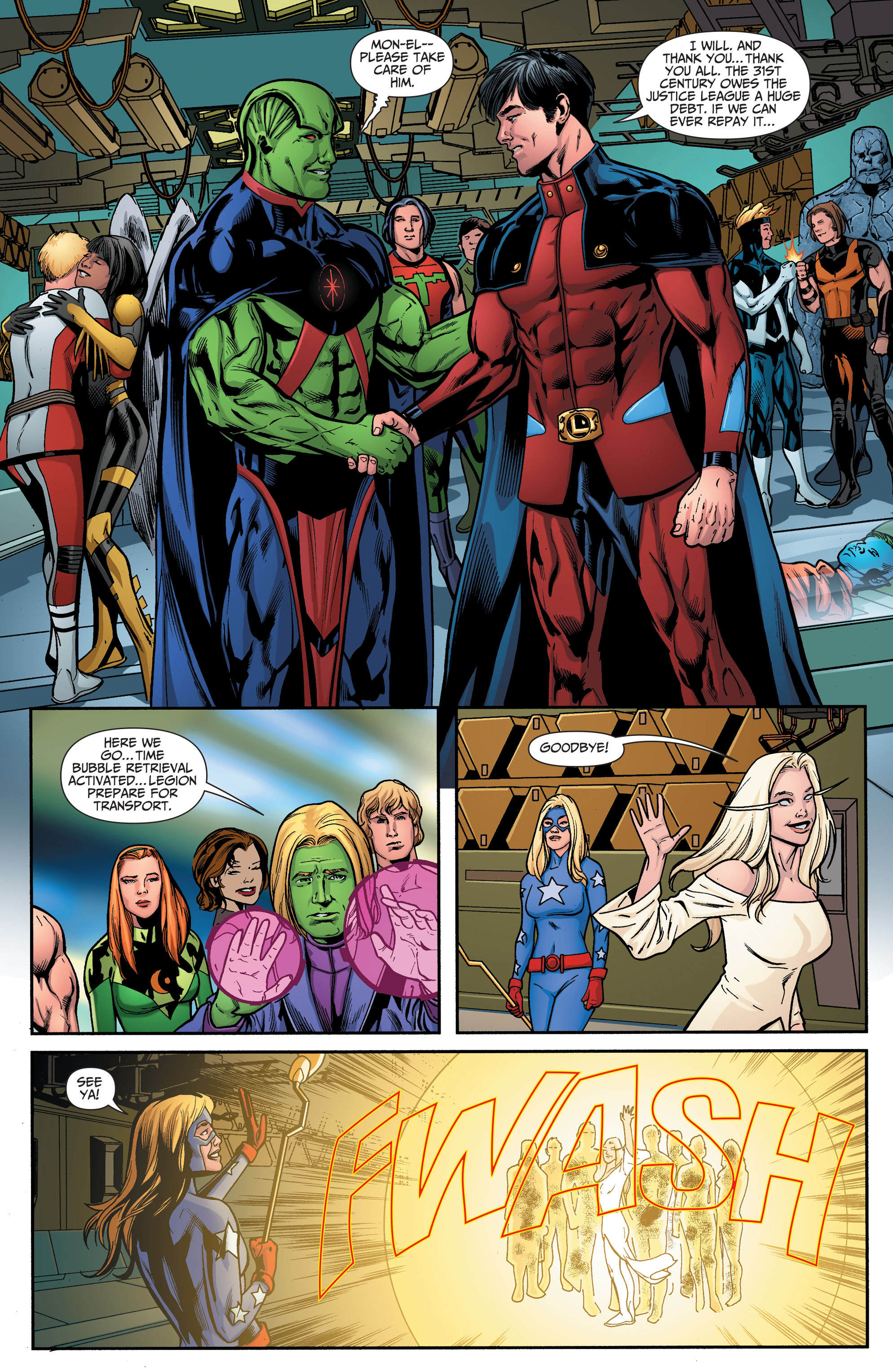 Read online Justice League United comic -  Issue #10 - 19