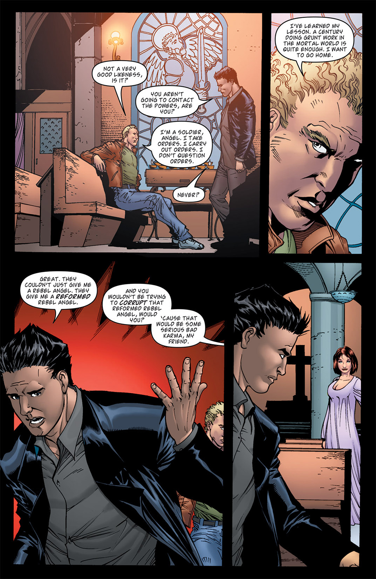 Read online Angel comic -  Issue #21 - 12