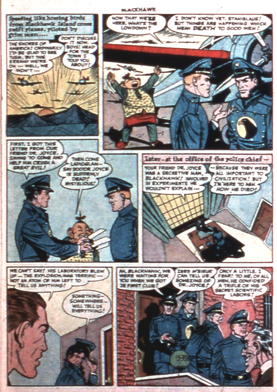 Read online Blackhawk (1957) comic -  Issue #14 - 37