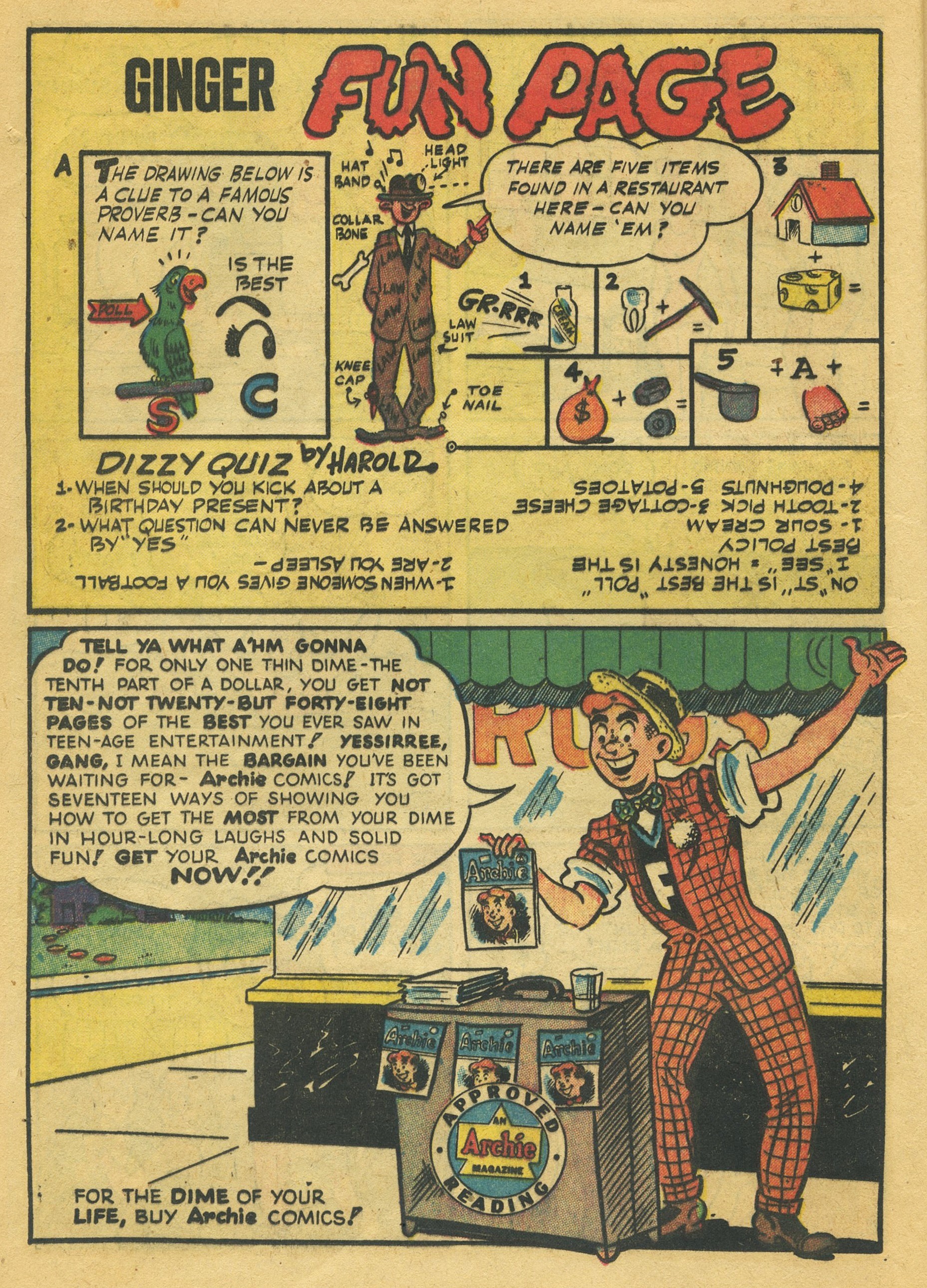 Read online Ginger comic -  Issue #2 - 16