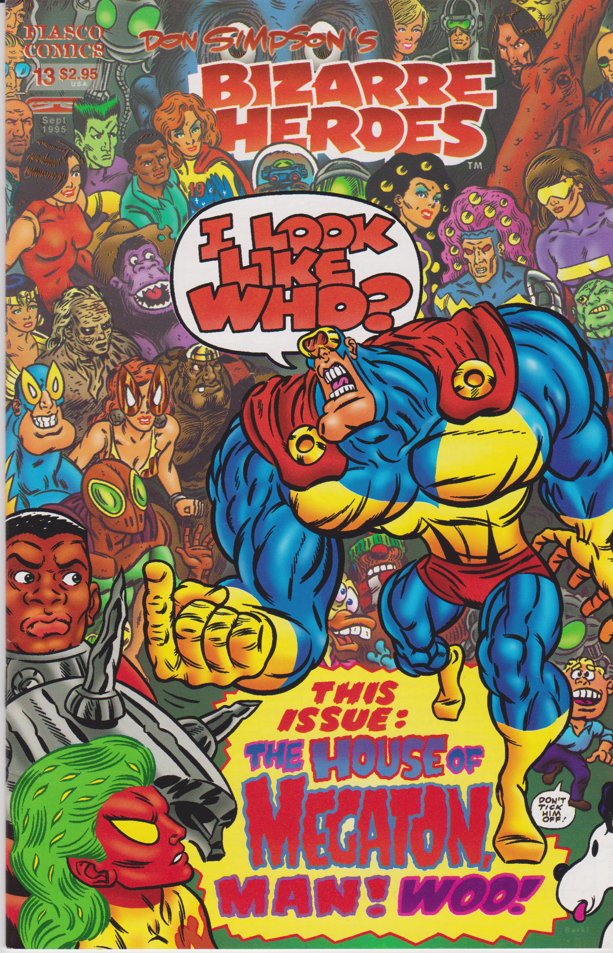 Read online Don Simpson's Bizarre Heroes comic -  Issue #13 - 1