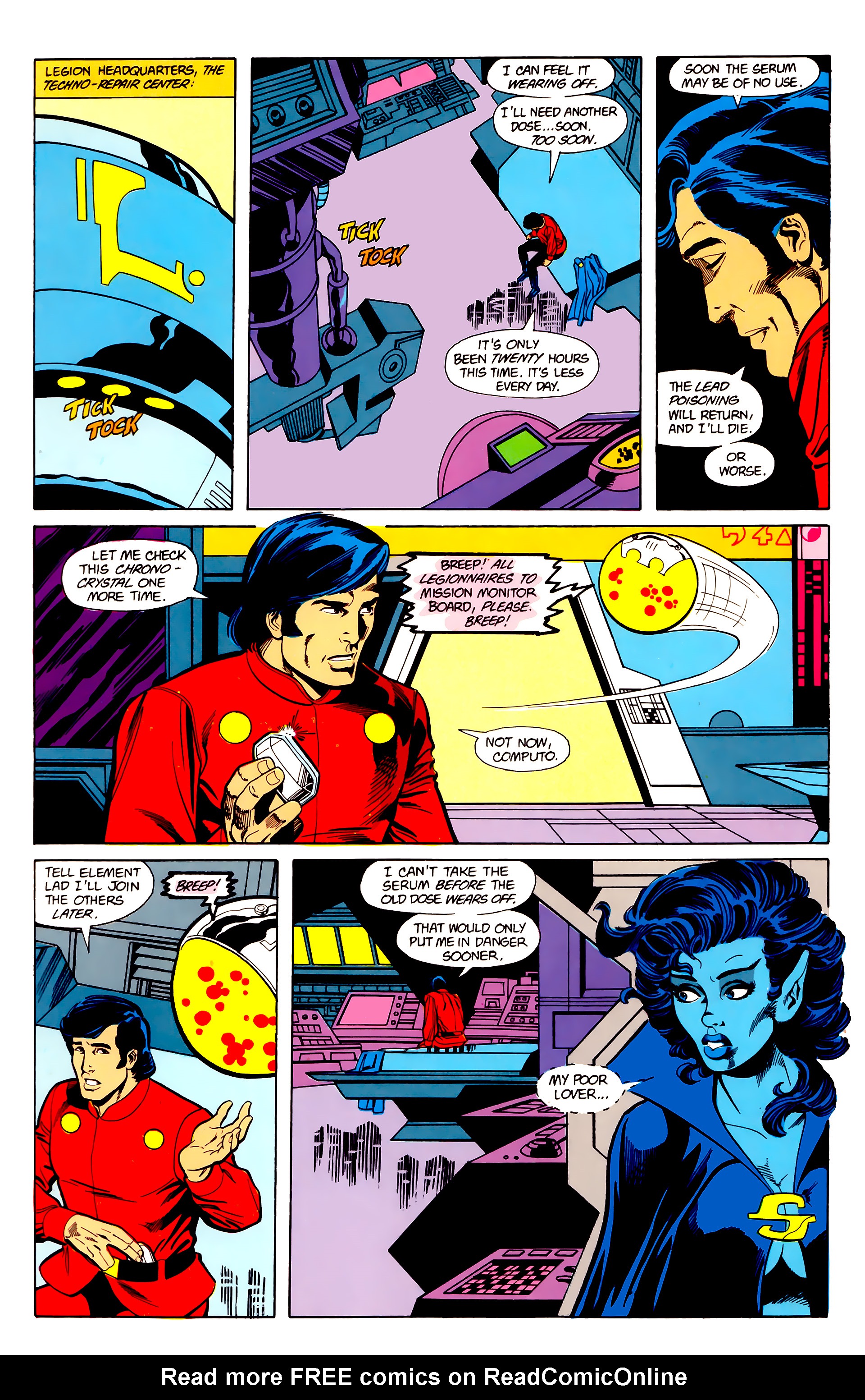 Read online Legion of Super-Heroes (1984) comic -  Issue #22 - 13