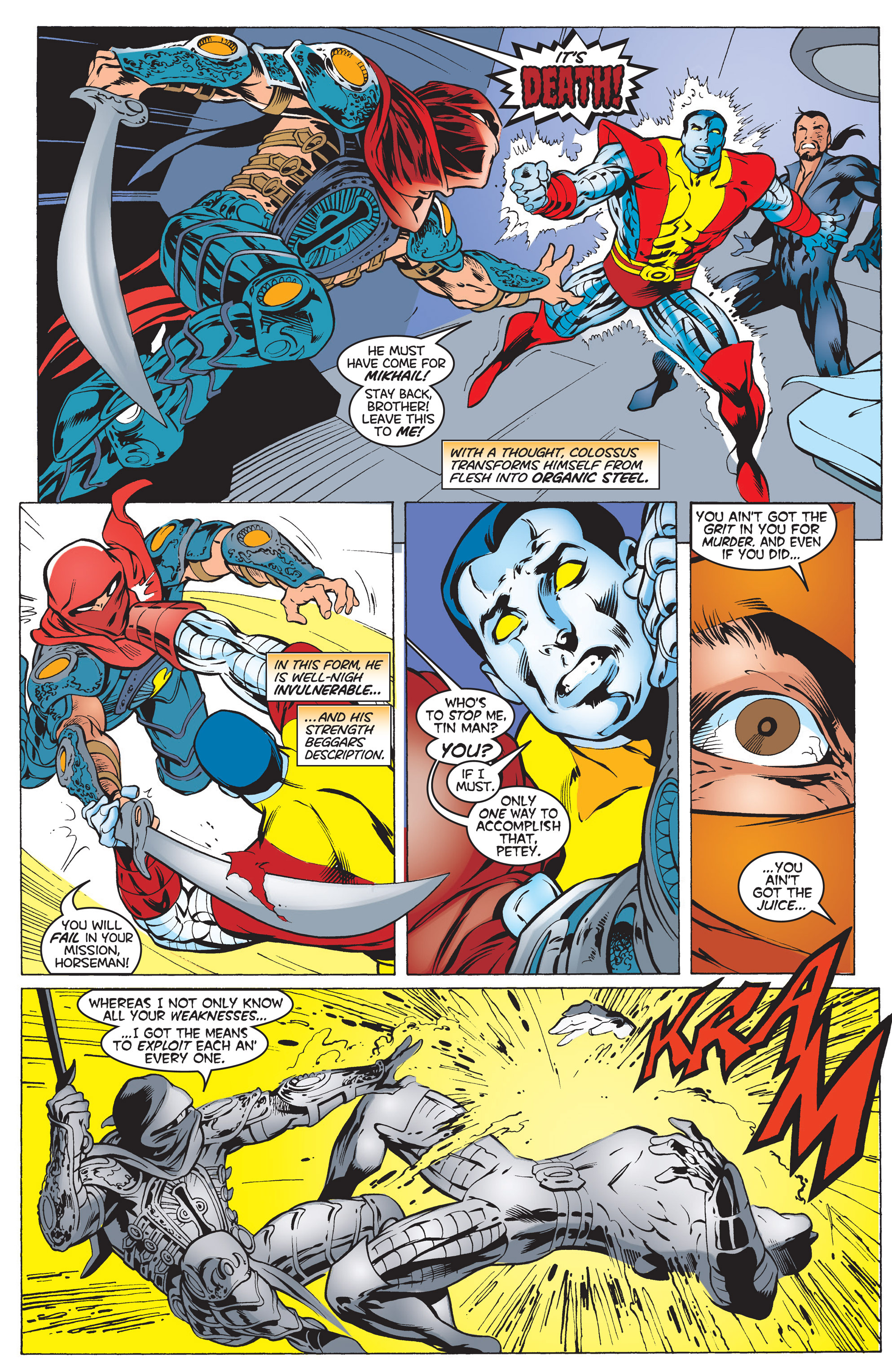 Read online X-Men vs. Apocalypse comic -  Issue # TPB 1 - 170