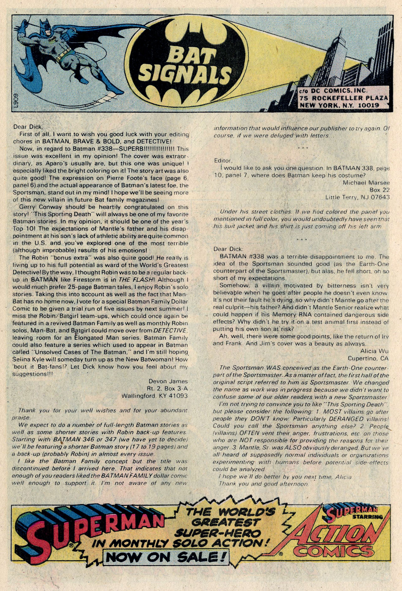 Read online Batman (1940) comic -  Issue #343 - 34