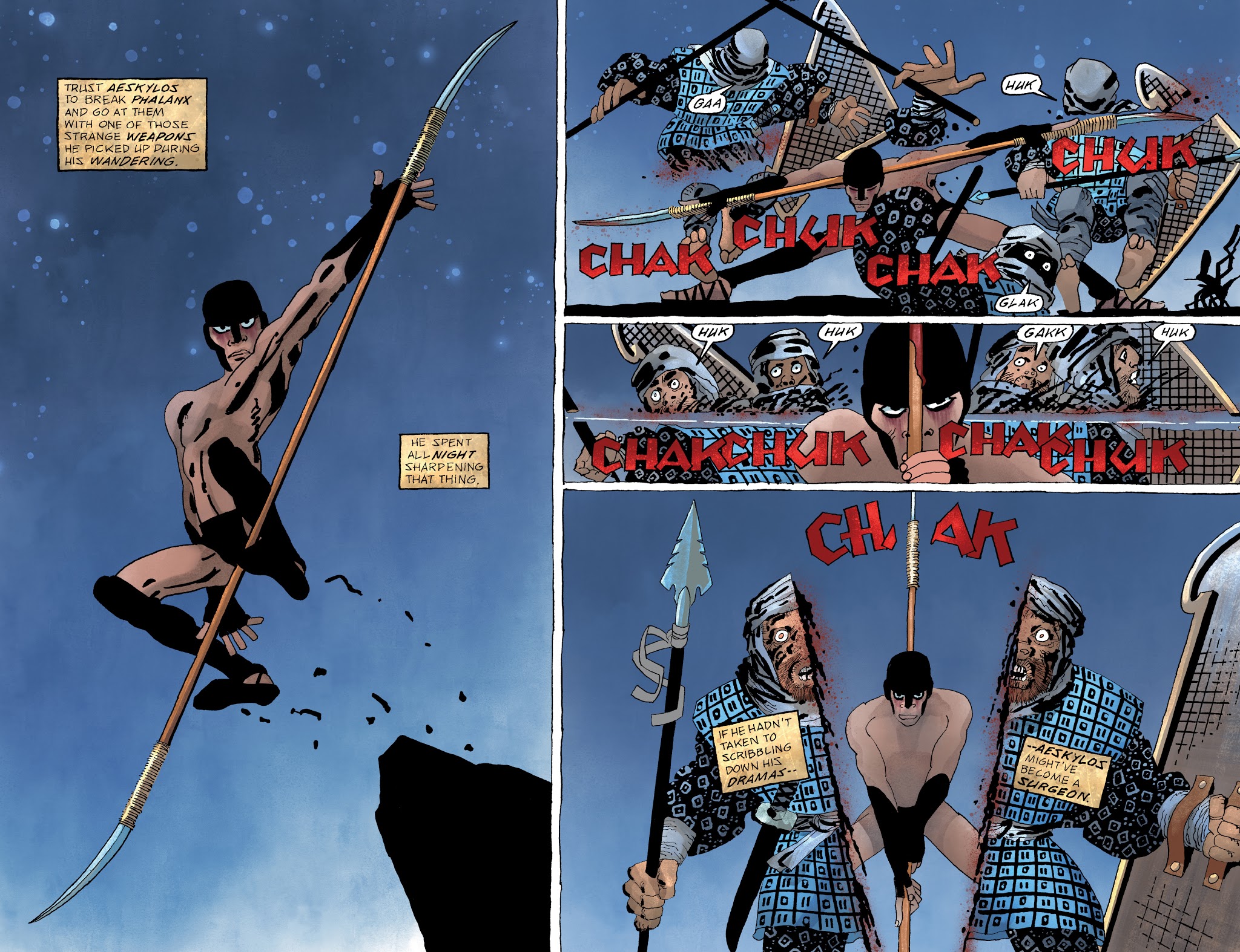 Read online Xerxes: The Fall of the House of Darius and the Rise of Alexander comic -  Issue #1 - 7