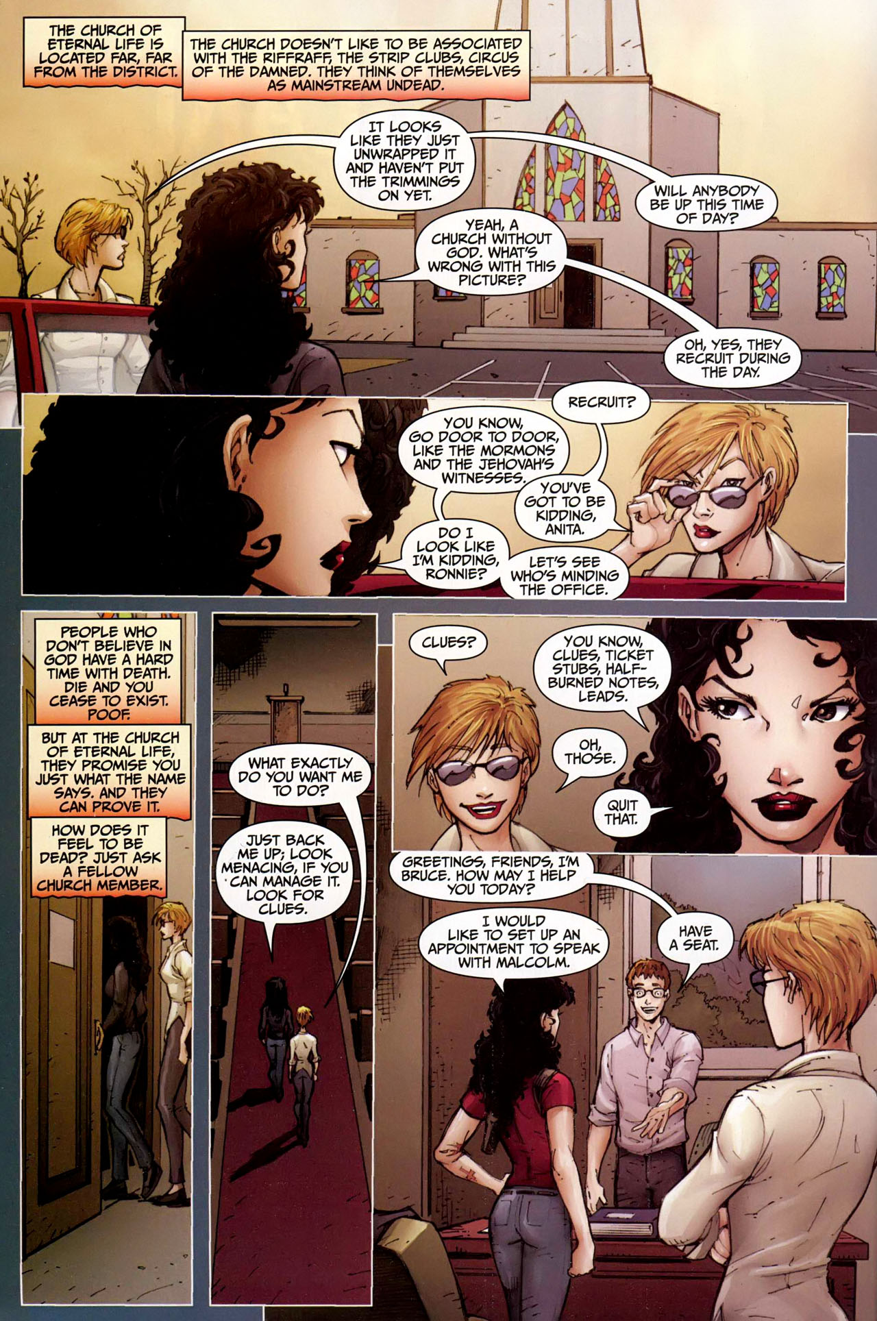 Read online Anita Blake, Vampire Hunter: Guilty Pleasures comic -  Issue #9 - 3