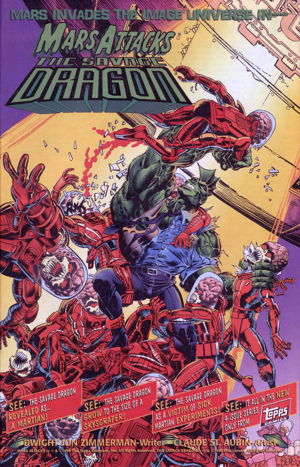 Read online Mars Attacks The Savage Dragon comic -  Issue #2 - 27