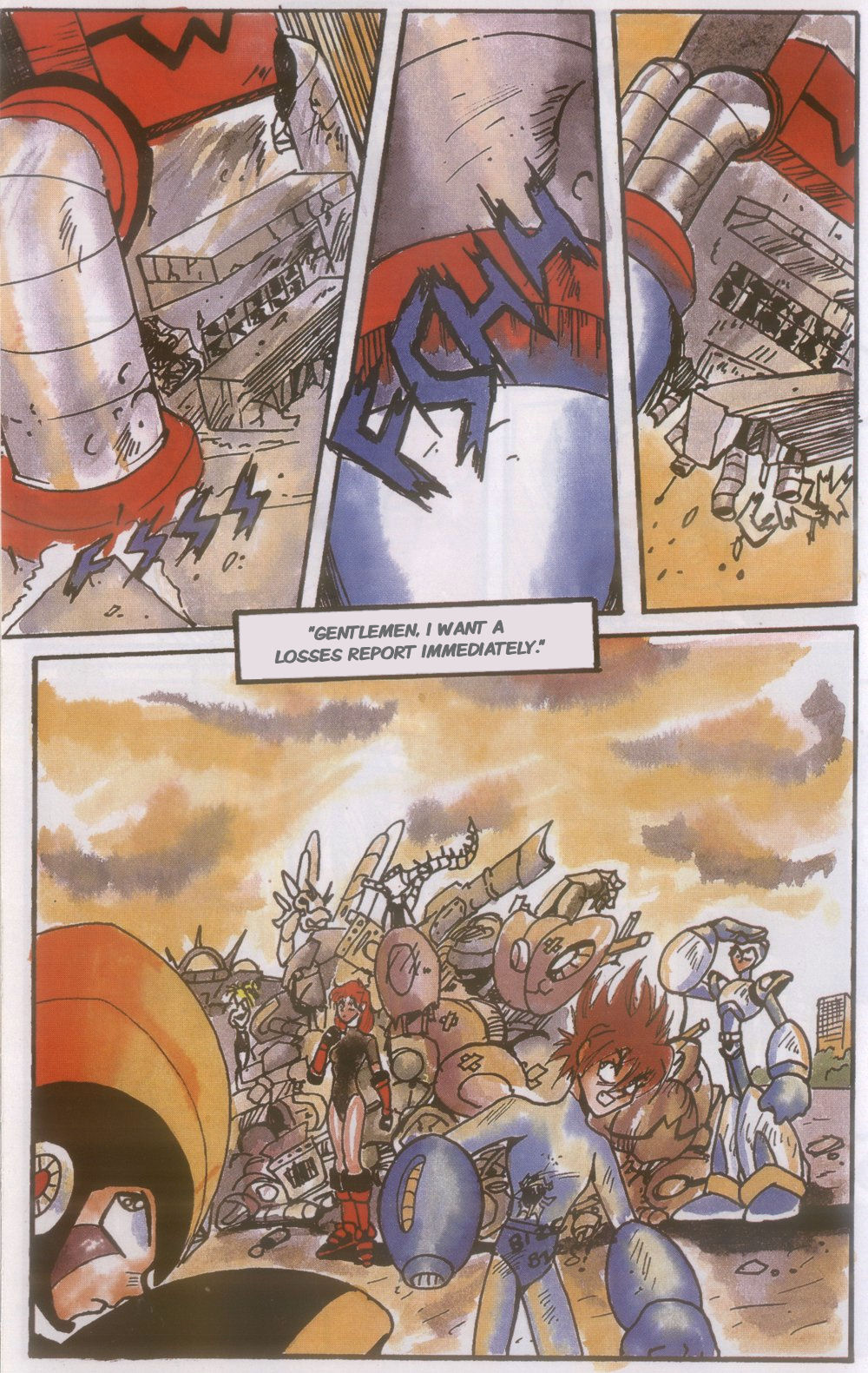 Read online Novas Aventuras de Megaman comic -  Issue #8 - 27