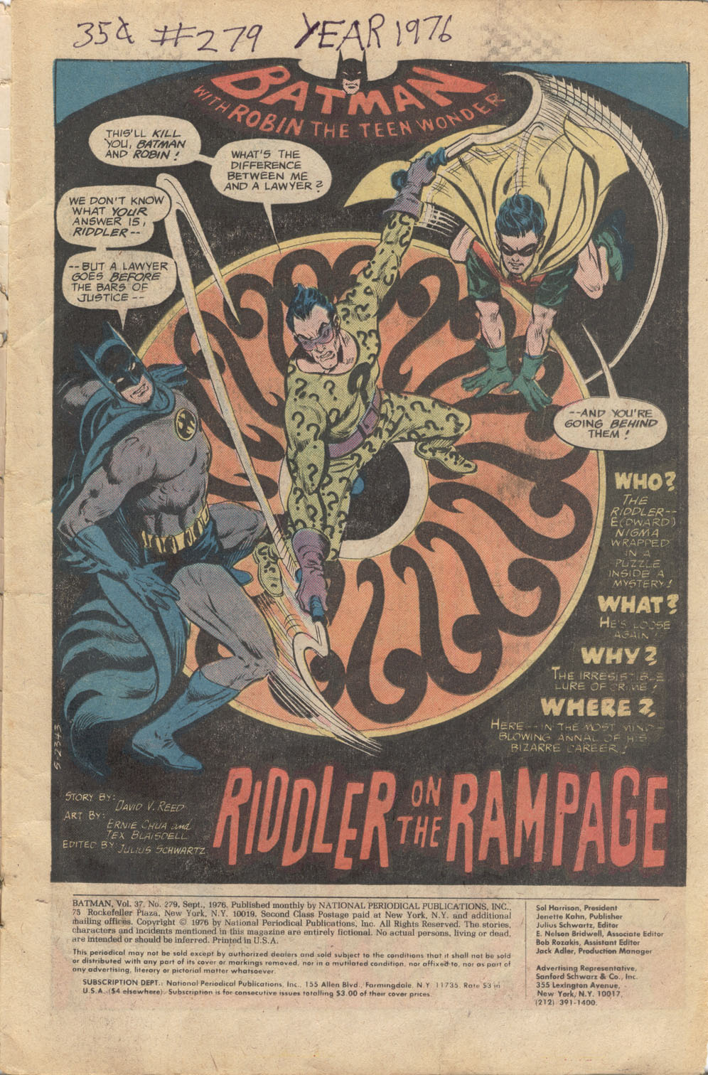 Read online Batman (1940) comic -  Issue #279 - 3