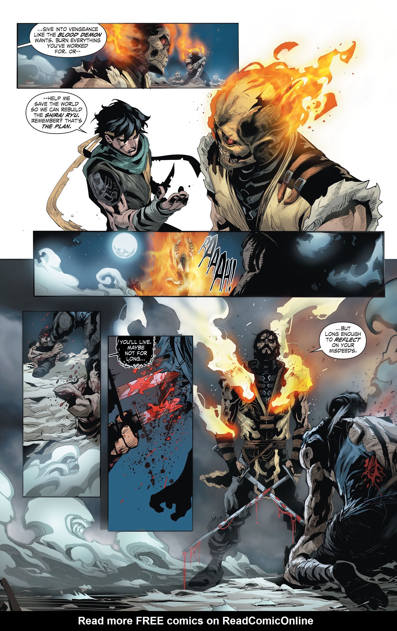 Read online Mortal Kombat X [I] comic -  Issue # _TPB 2 - 34