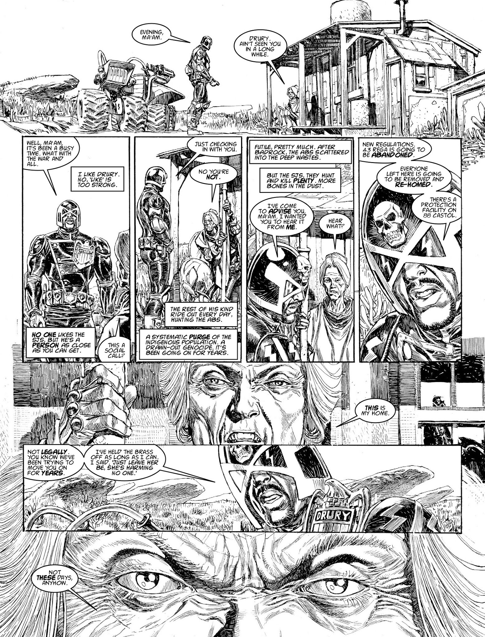 Read online Judge Dredd Megazine (Vol. 5) comic -  Issue #404 - 22