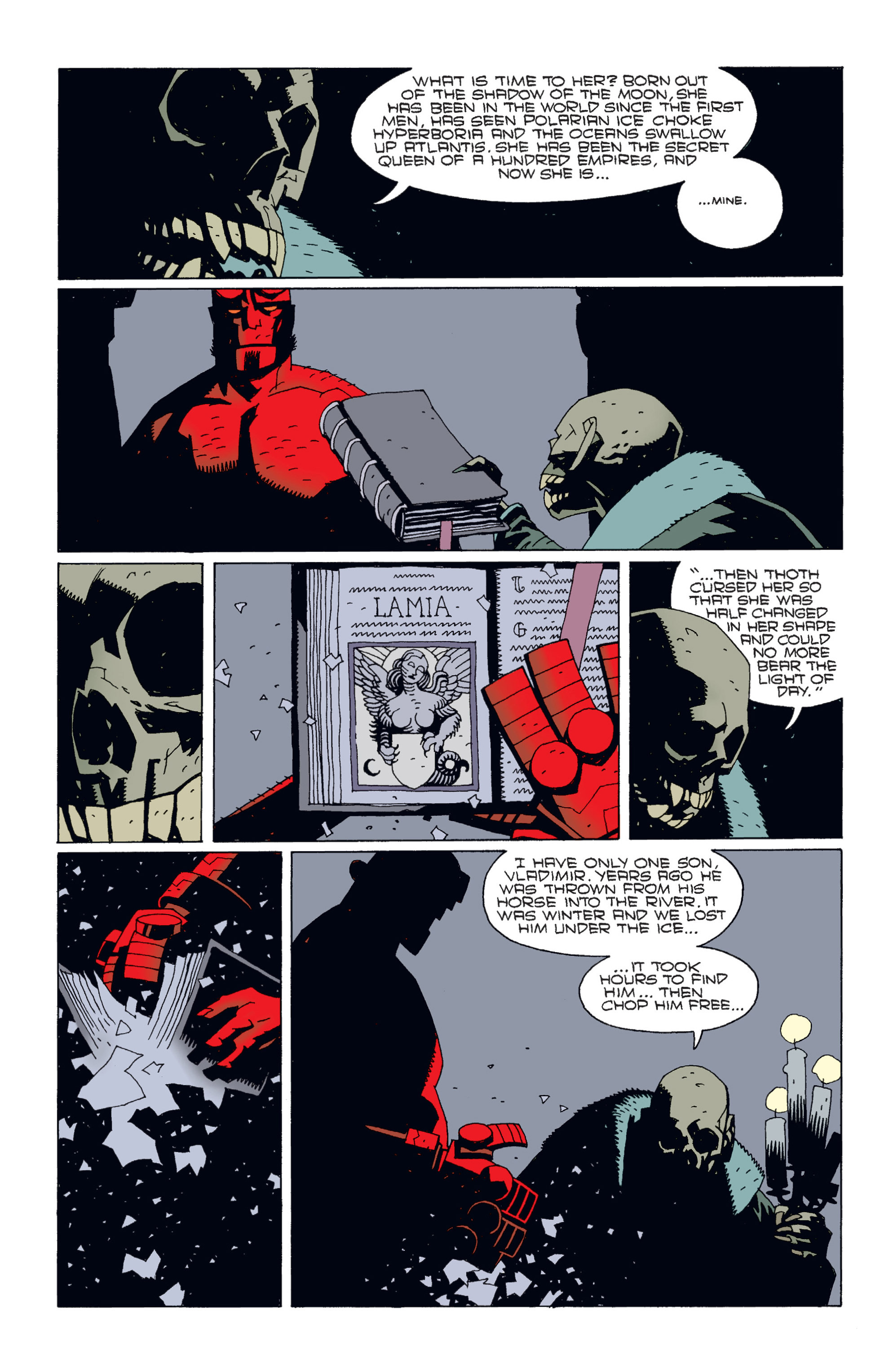 Read online Hellboy comic -  Issue #2 - 51