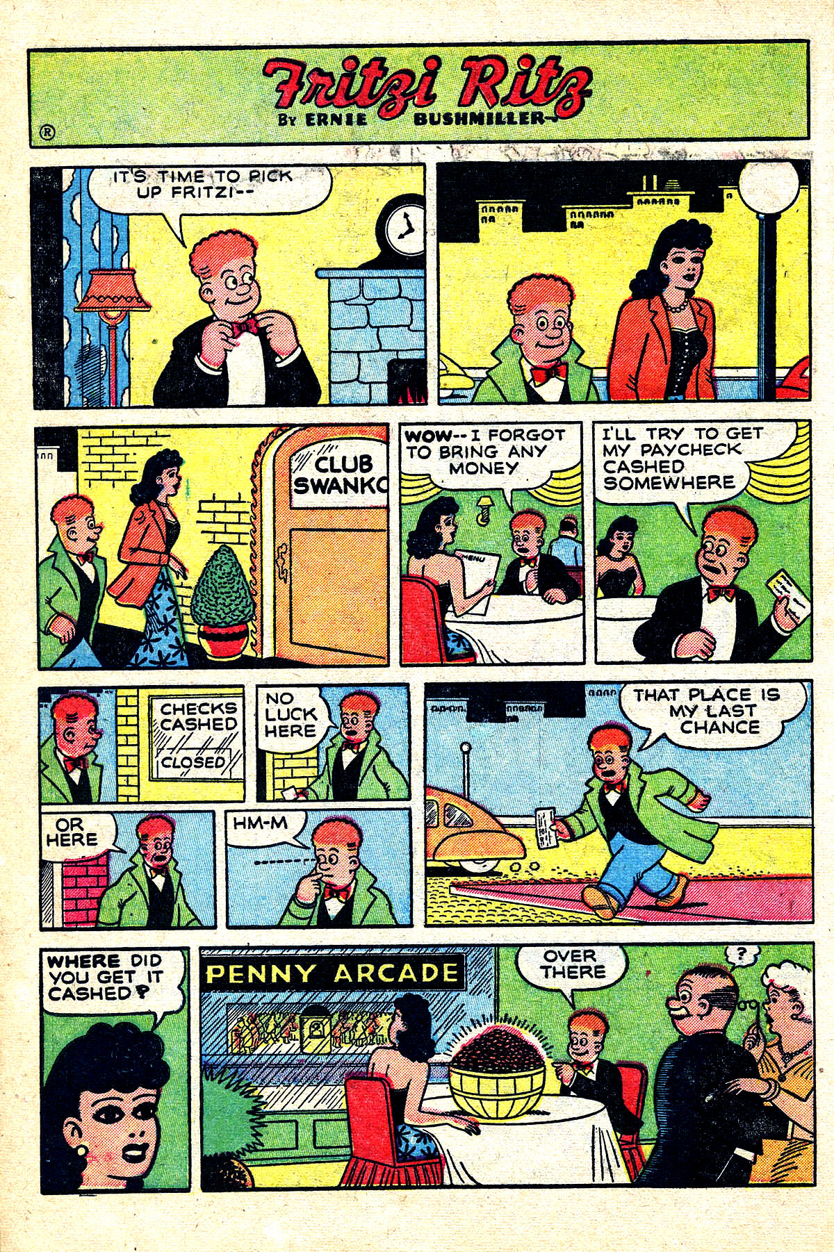 Read online Fritzi Ritz (1953) comic -  Issue #28 - 6