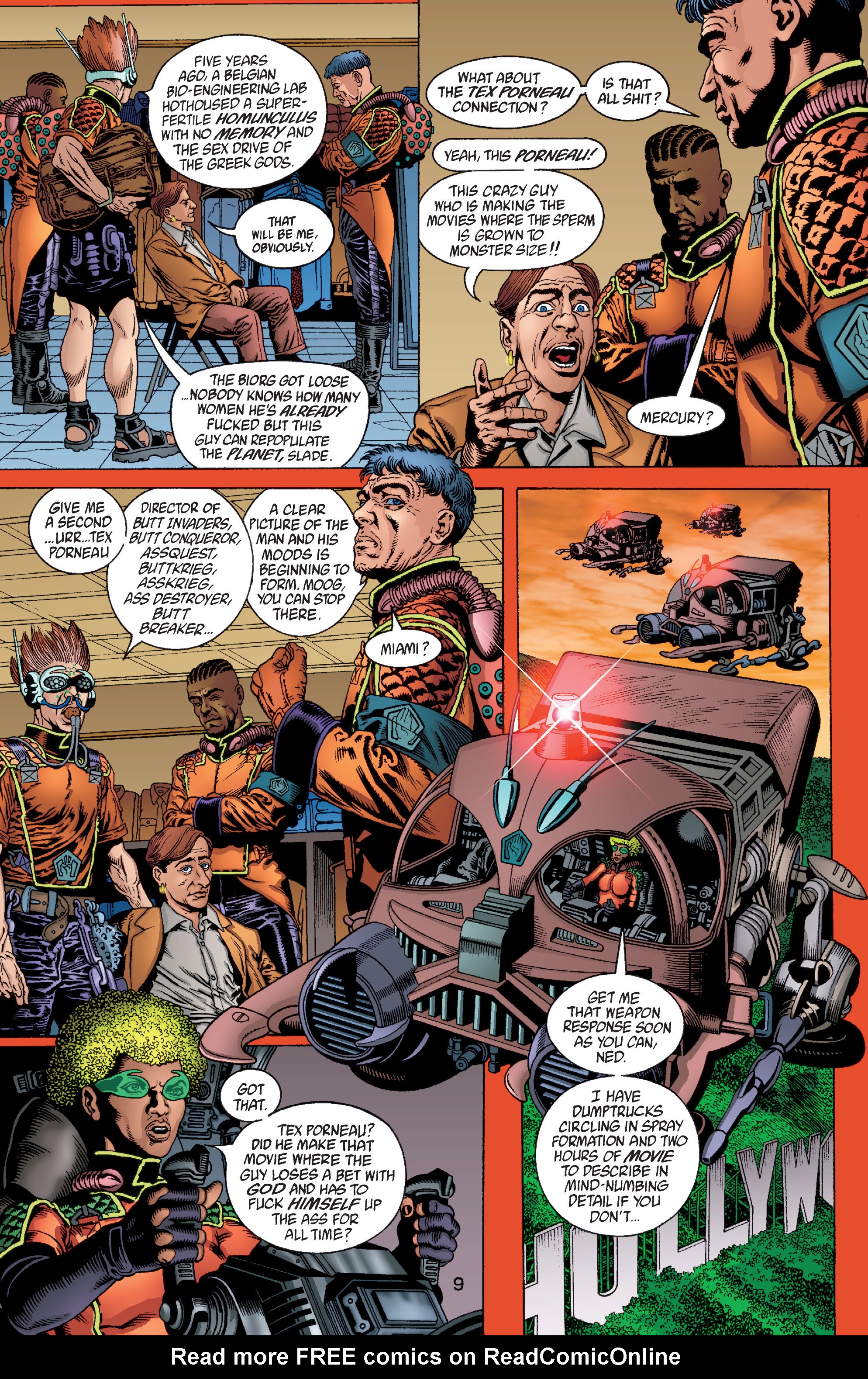 Read online The Filth comic -  Issue #6 - 9