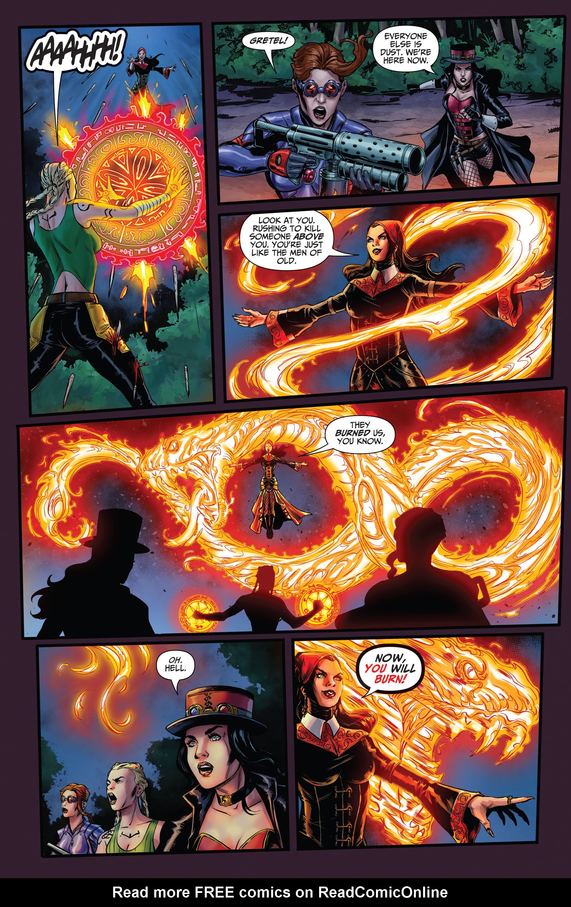 Read online Van Helsing Annual: Hour of the Witch comic -  Issue # Full - 57